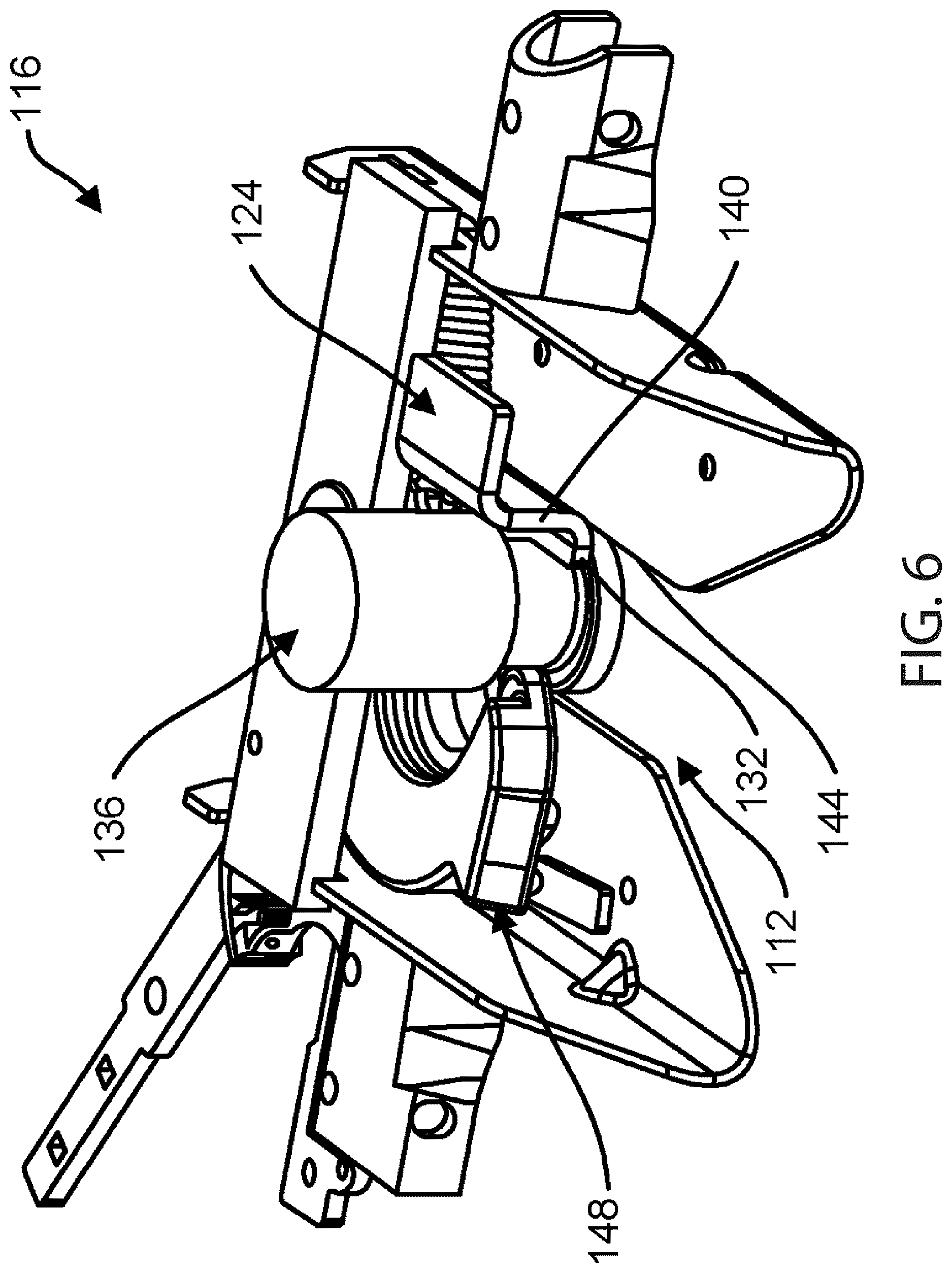 Patent US12612123 Figure 6 – Fifth wheel hitch engagement system