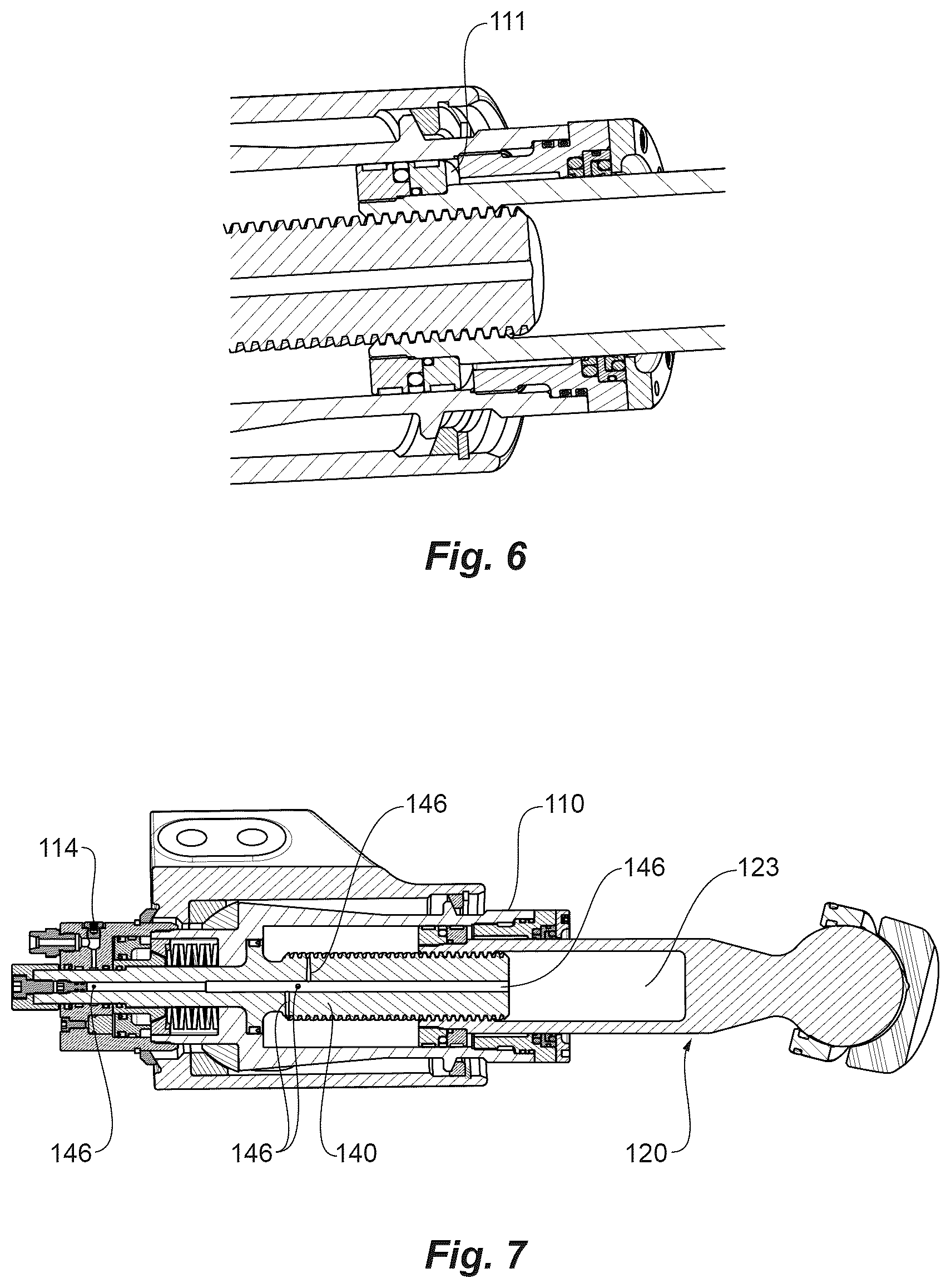Patent US12612125 Figure 4 – Track tensioning system