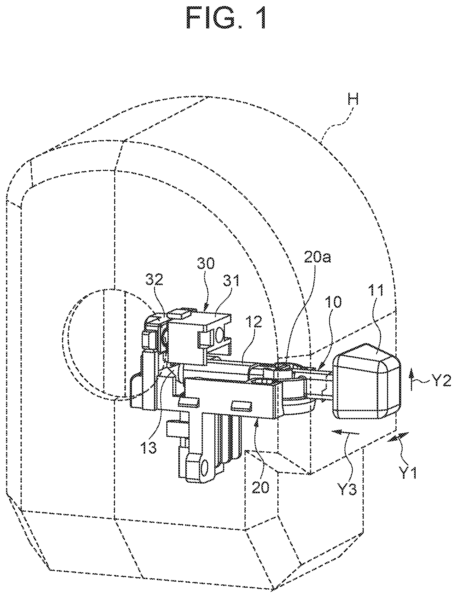 Patent US12612127 — Turn signal switch — Figure 1