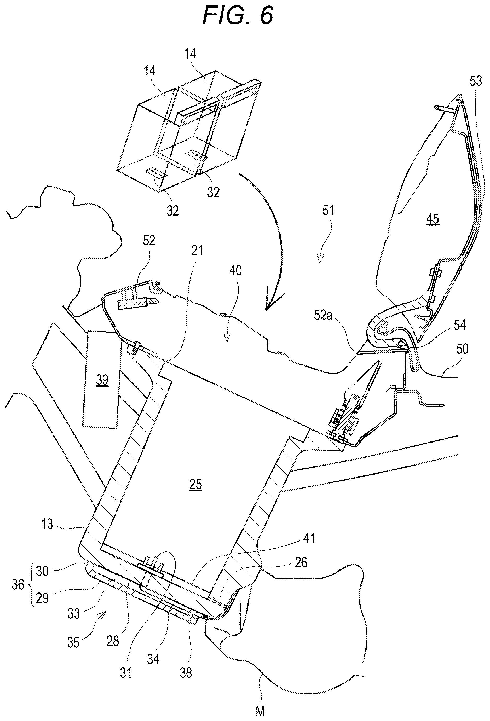 Patent US12612128 Figure 6 – Straddle-type vehicle
