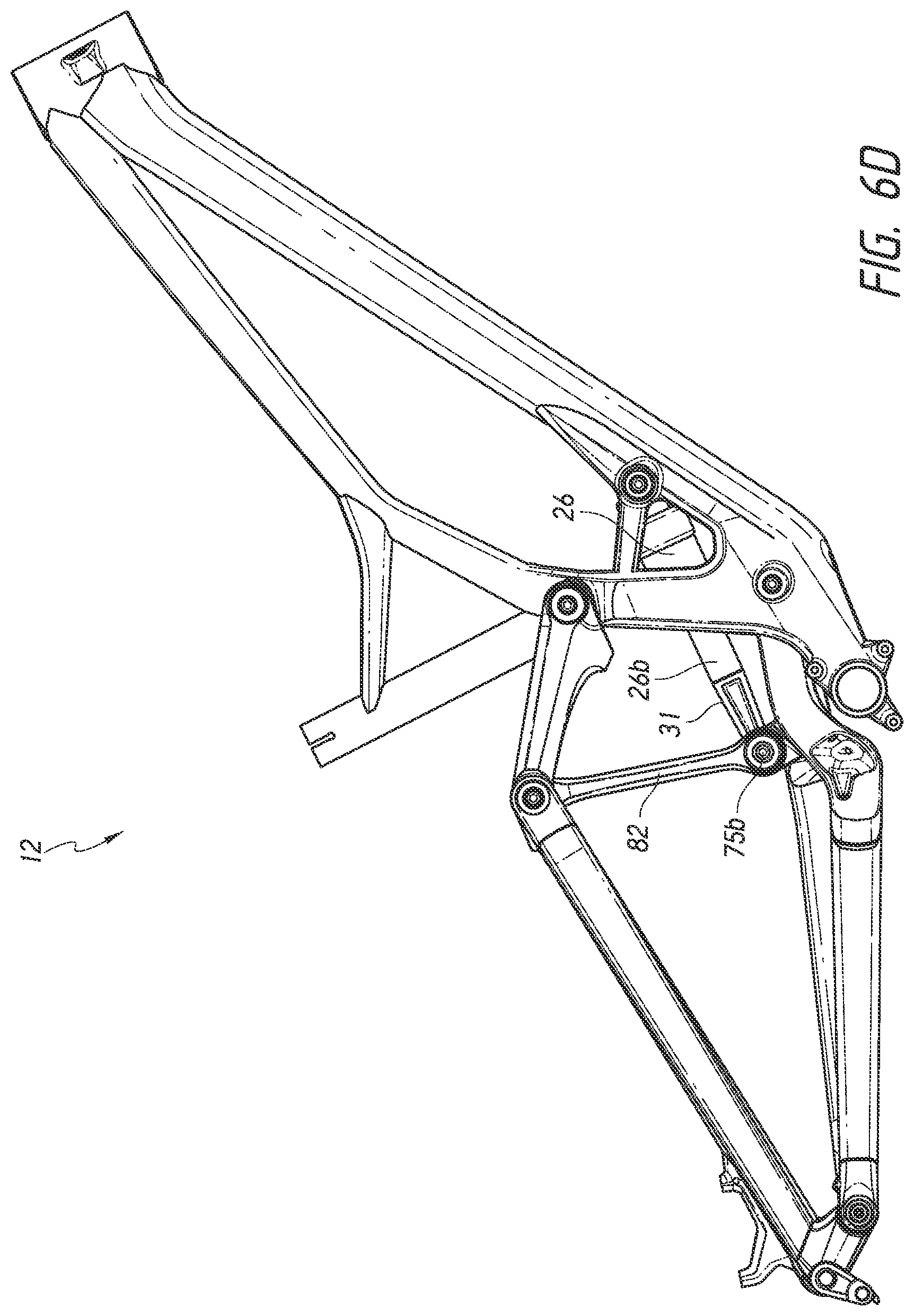 Patent US12612129 Figure 9 – Bicycle rear suspension