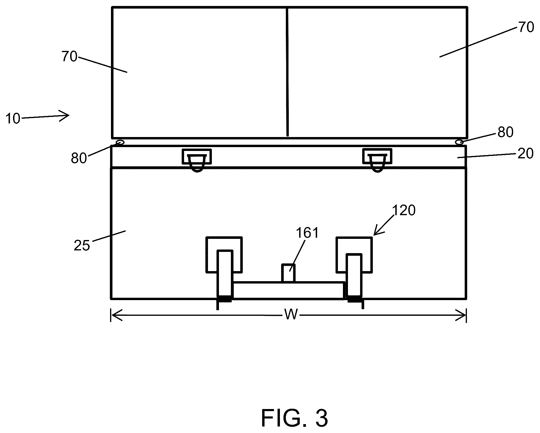 Patent US12612134 Figure 3 – Deployable barge system and method