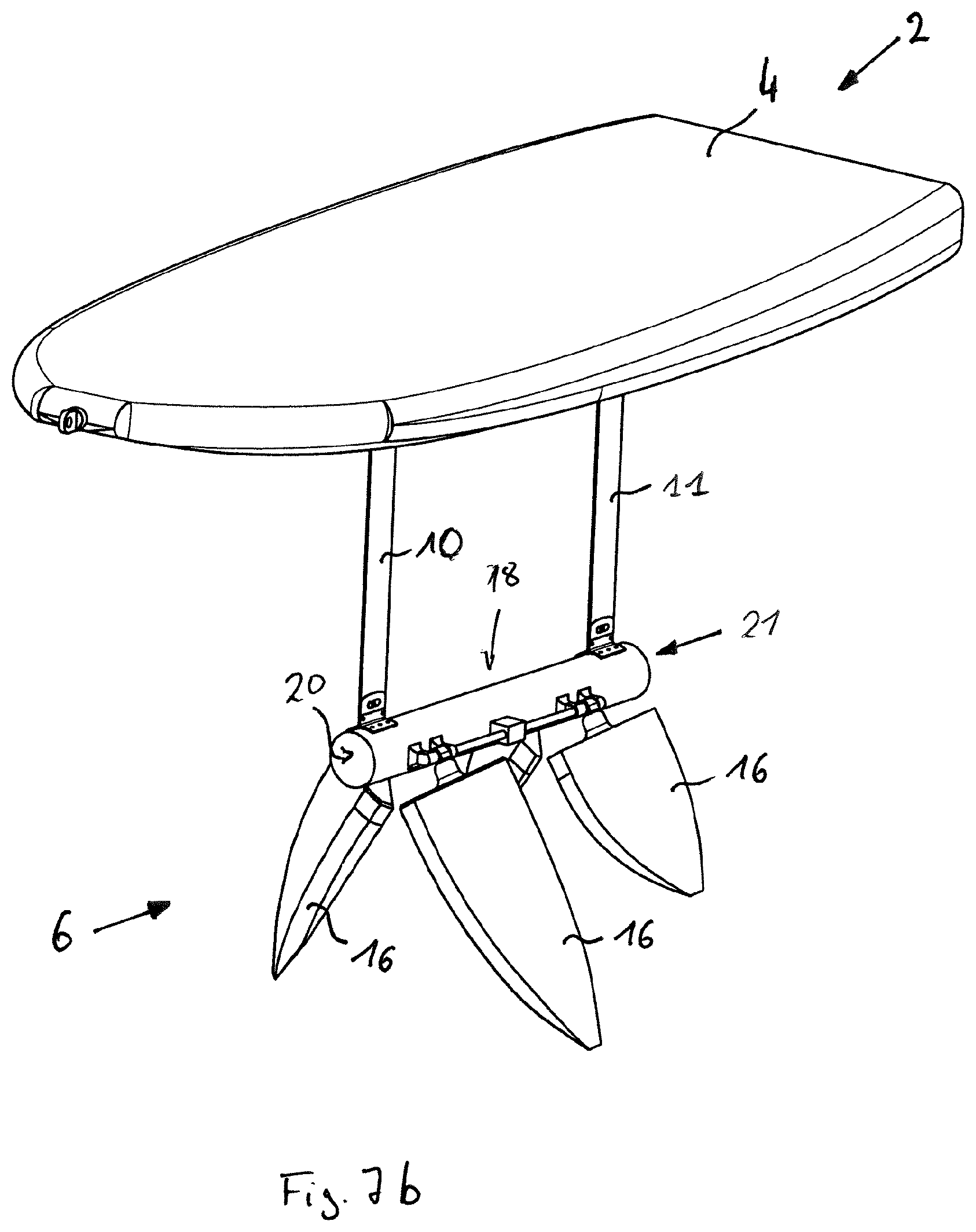 Patent US12612136 Figure 15 – Water sports device