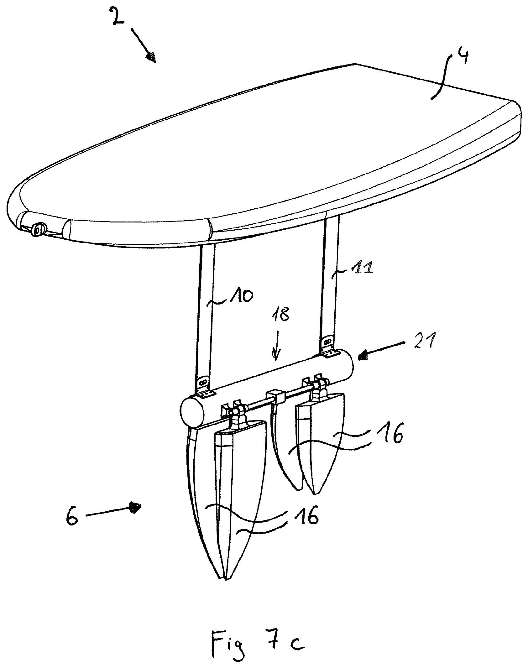 Patent US12612136 Figure 16 – Water sports device