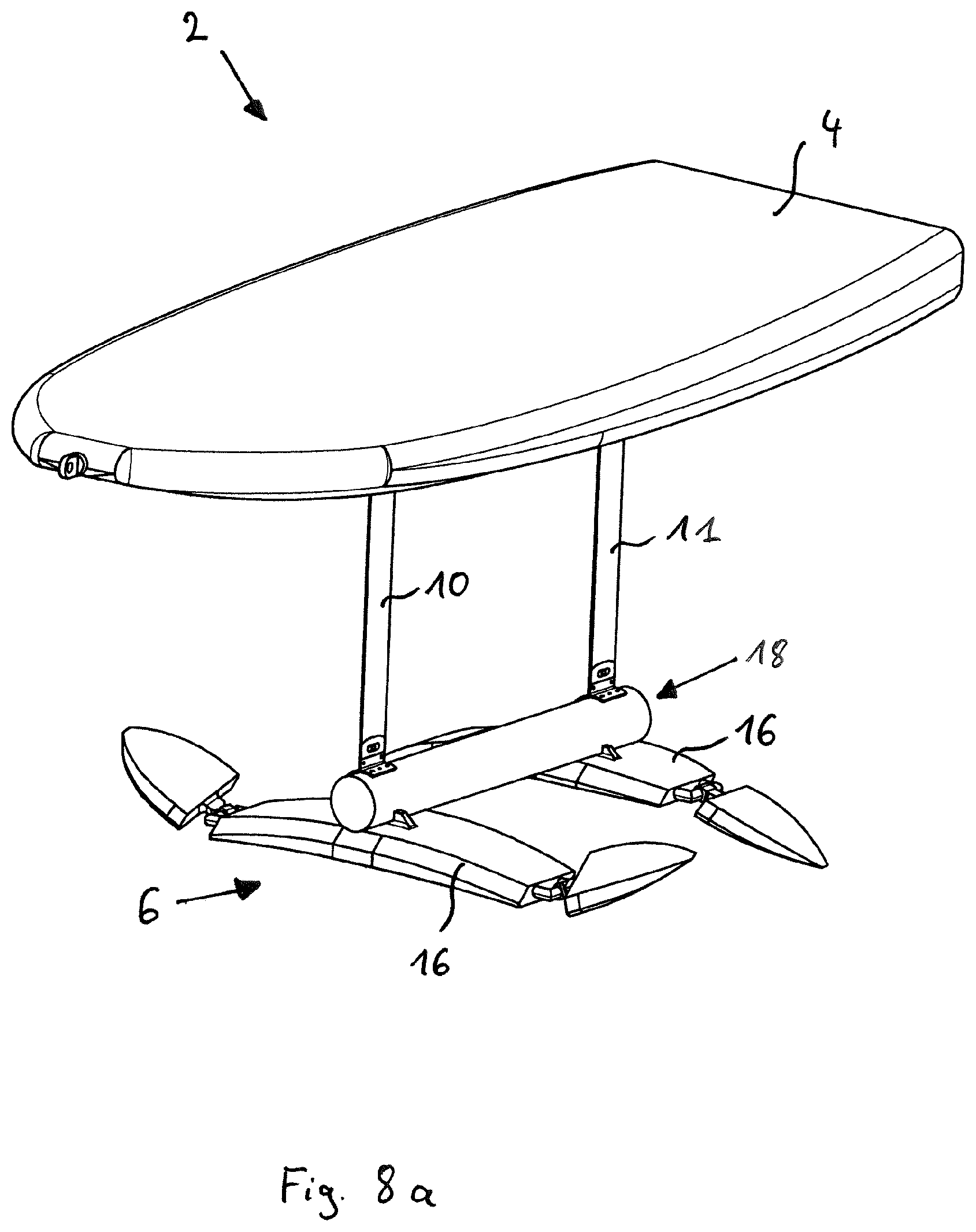 Patent US12612136 Figure 17 – Water sports device