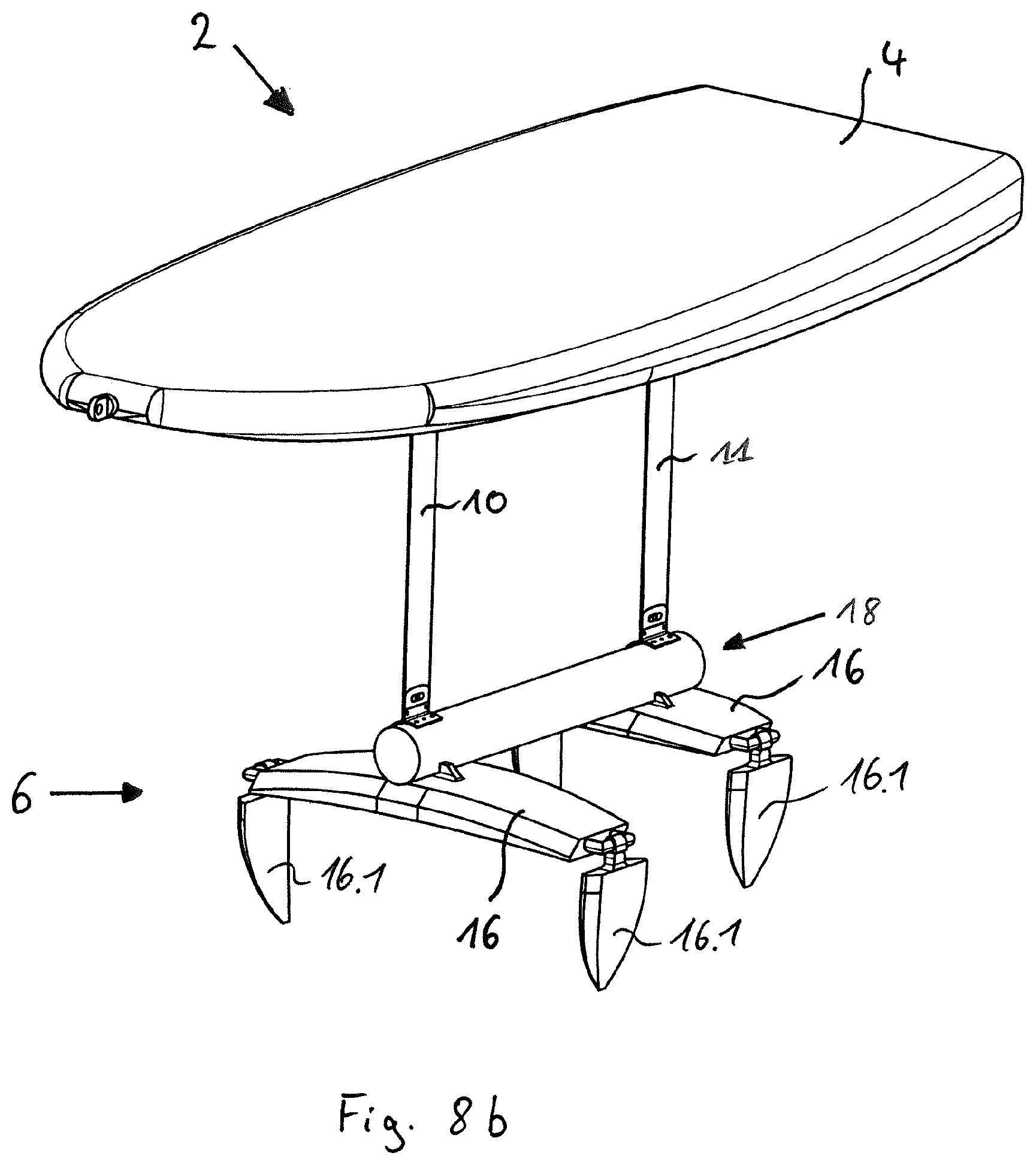 Patent US12612136 Figure 18 – Water sports device