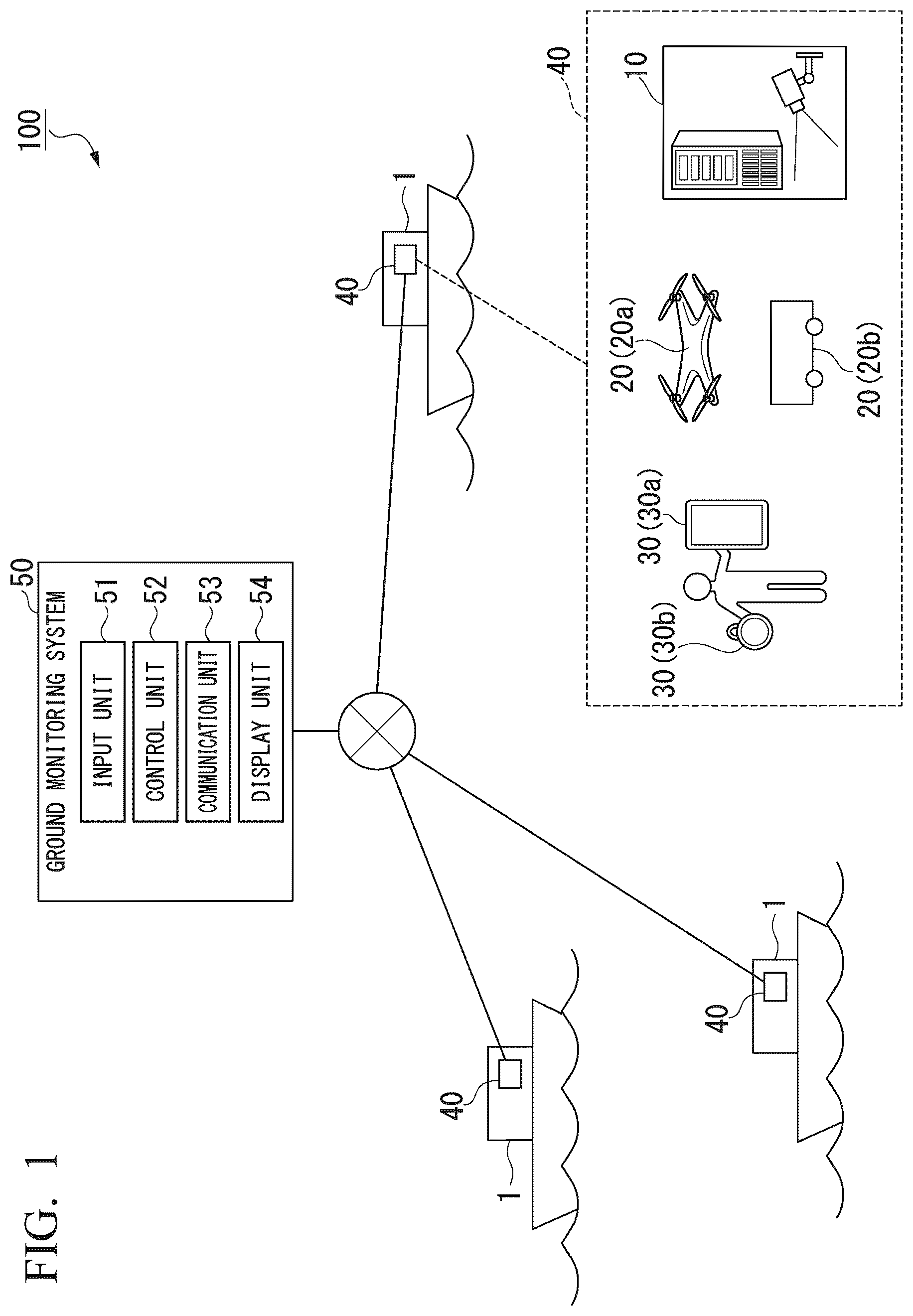 Patent US12612138 Figure 1 – Evacuation guidance system and evacuation guidance method