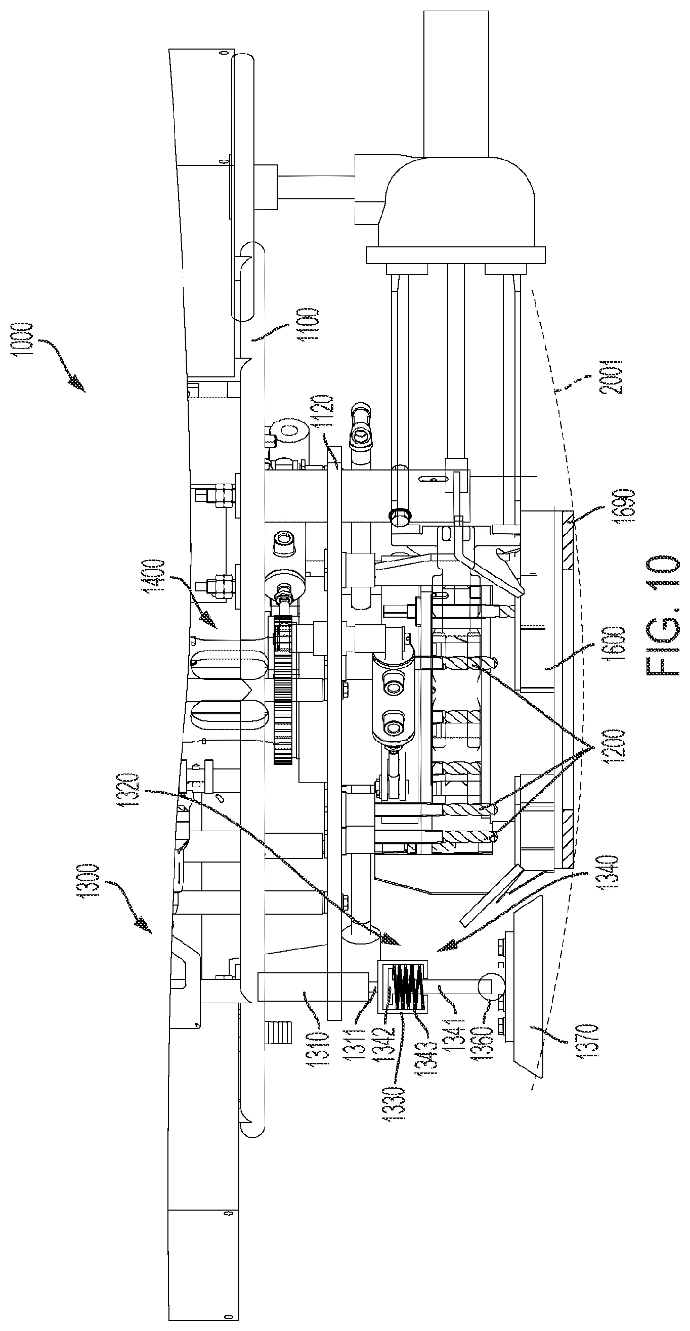 Patent US12612139 Figure 11 – Waste cartridge for an underwater drilling assembly