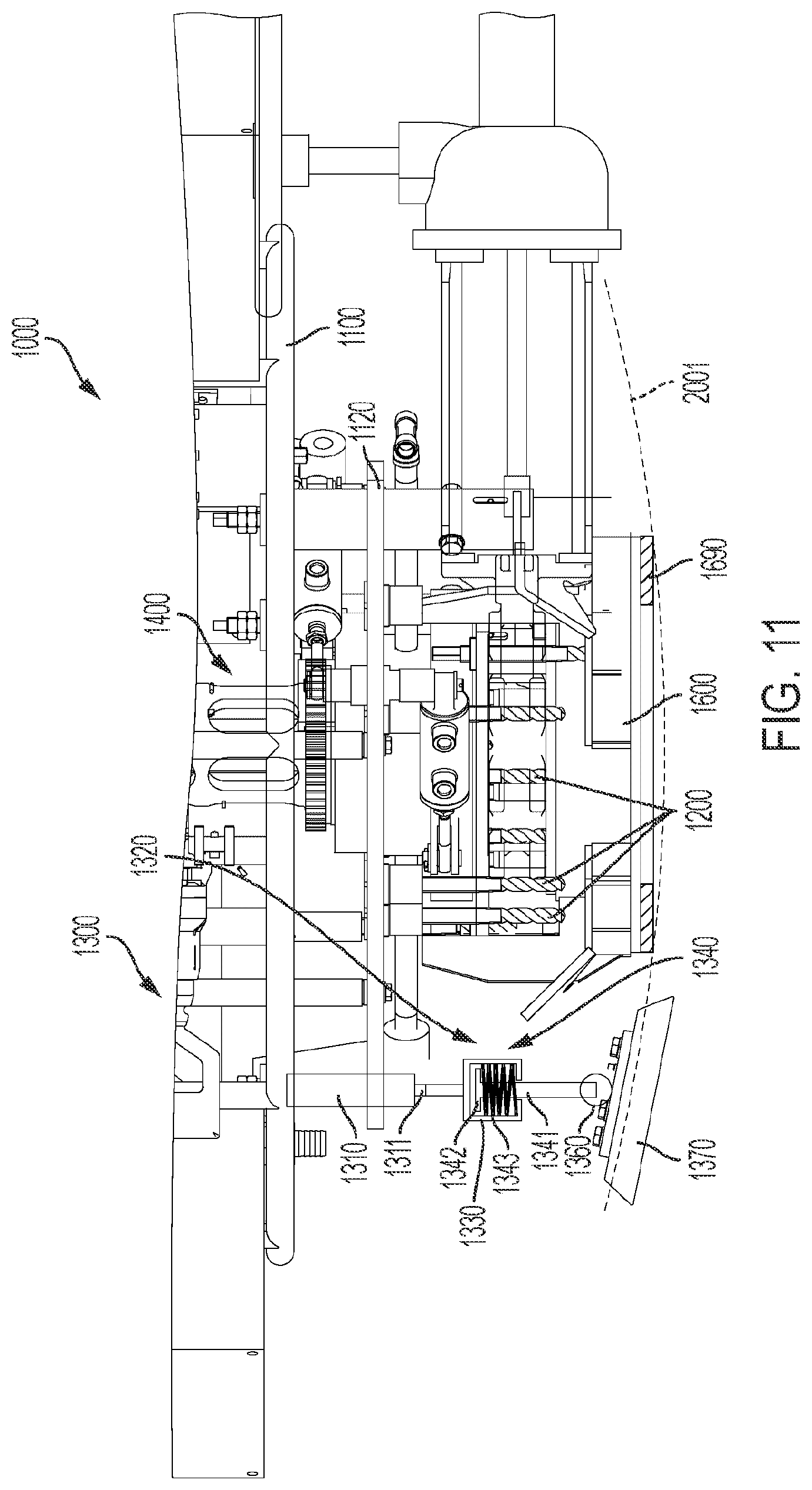Patent US12612139 Figure 12 – Waste cartridge for an underwater drilling assembly