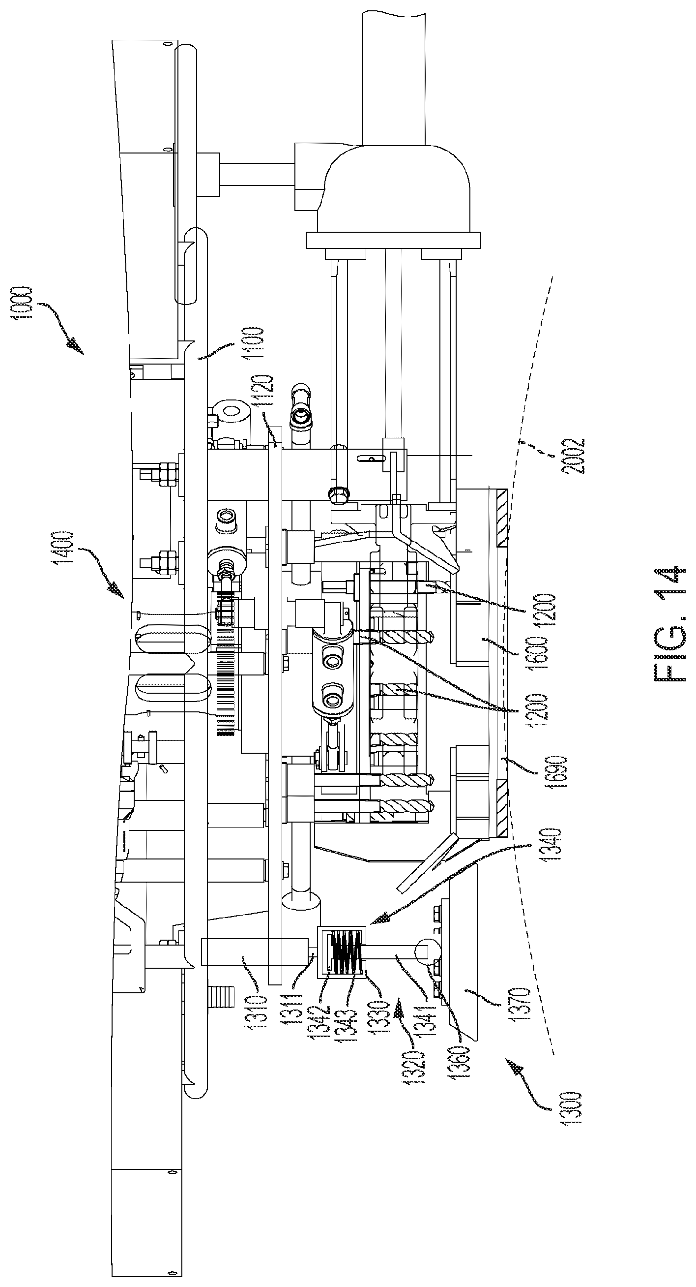 Patent US12612139 Figure 15 – Waste cartridge for an underwater drilling assembly
