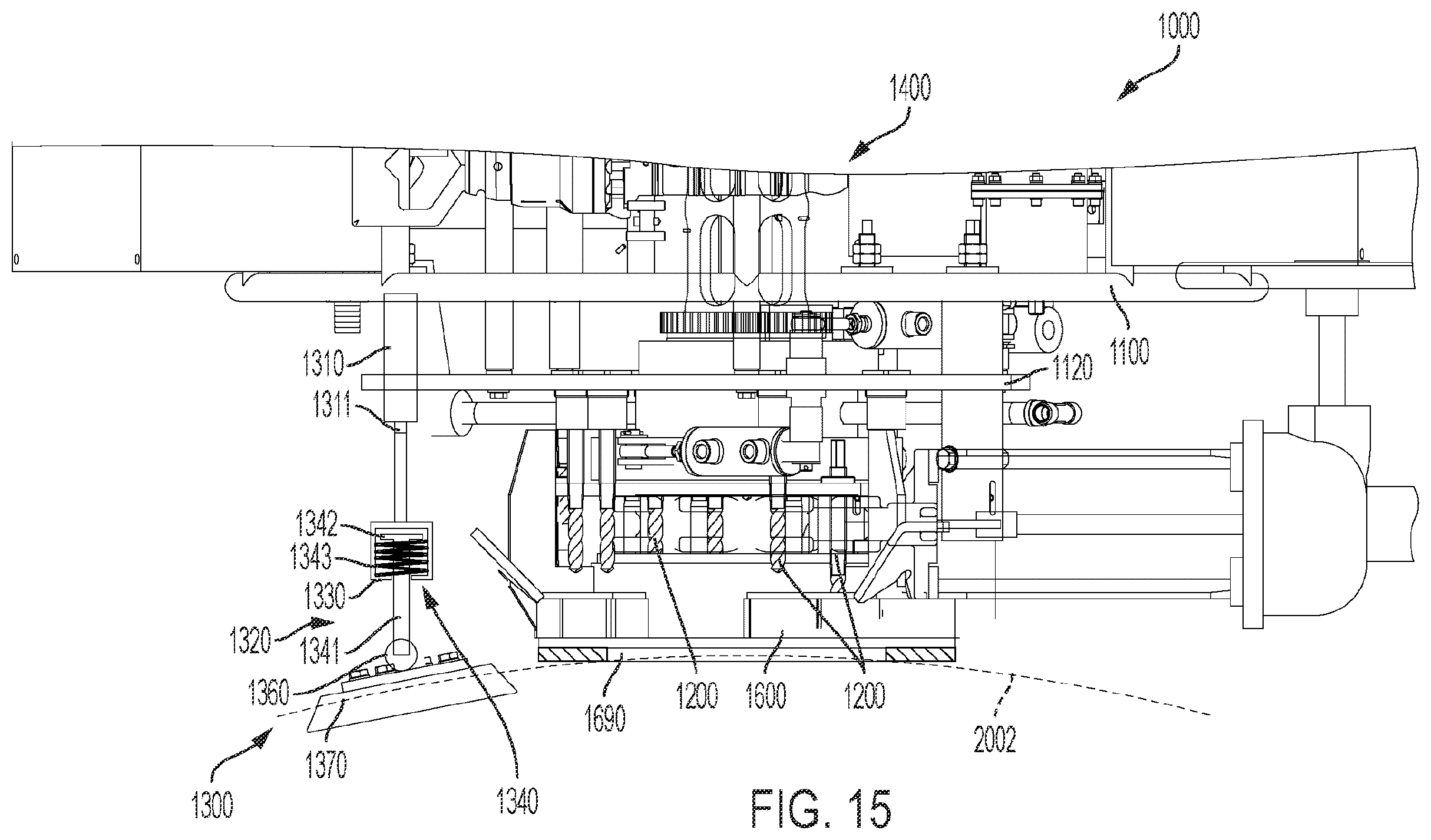 Patent US12612139 Figure 16 – Waste cartridge for an underwater drilling assembly