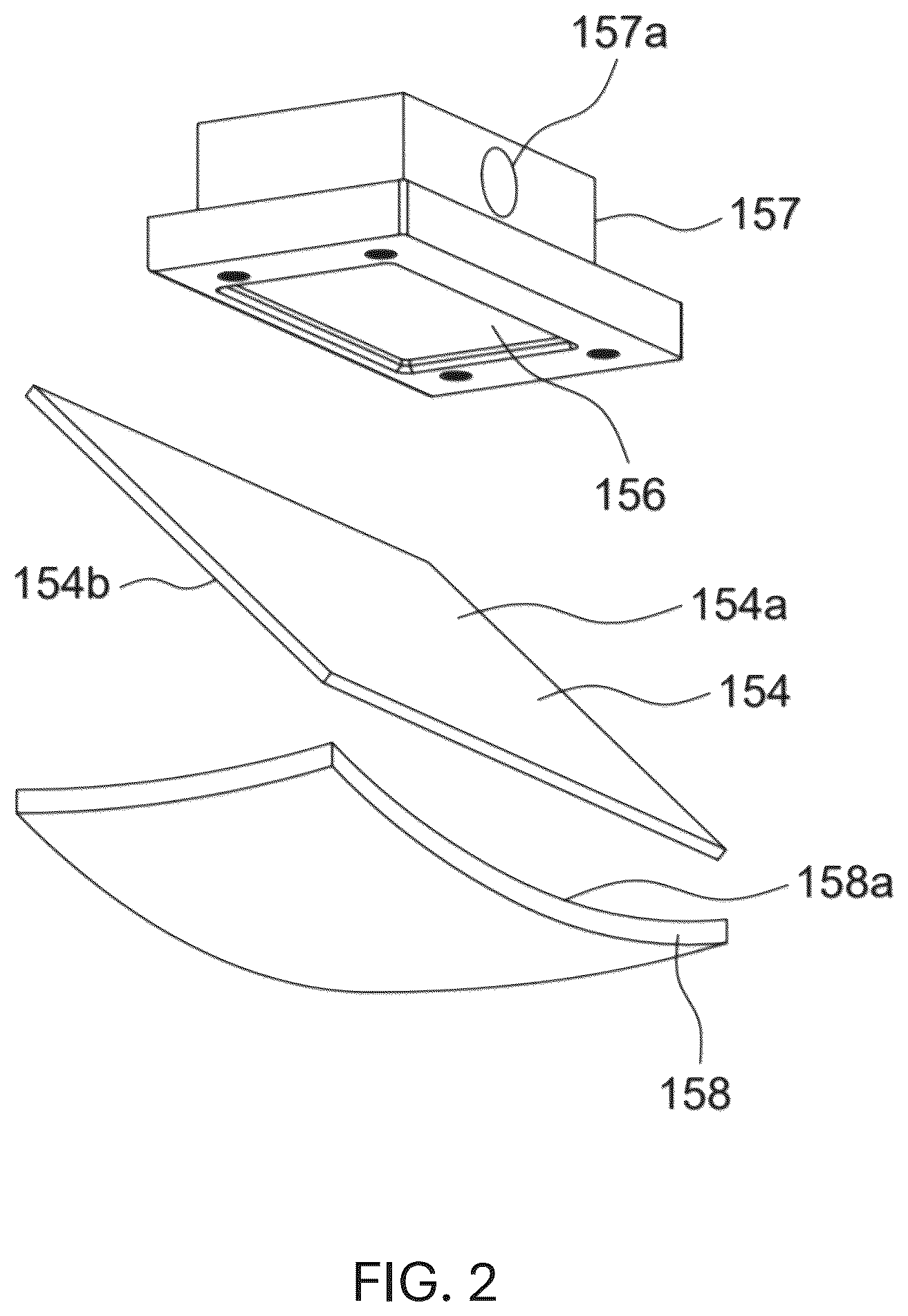 Patent US12612140 Figure 6 – Head-mounted device and imaging projection module therefor