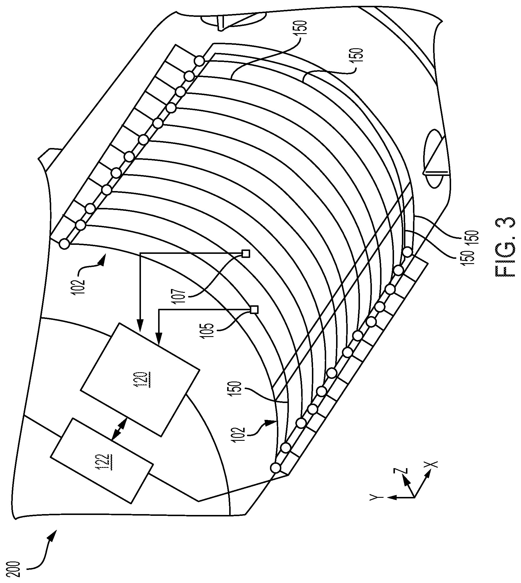 Patent US12612141 Figure 3 – Material-actuated launch and recovery doors