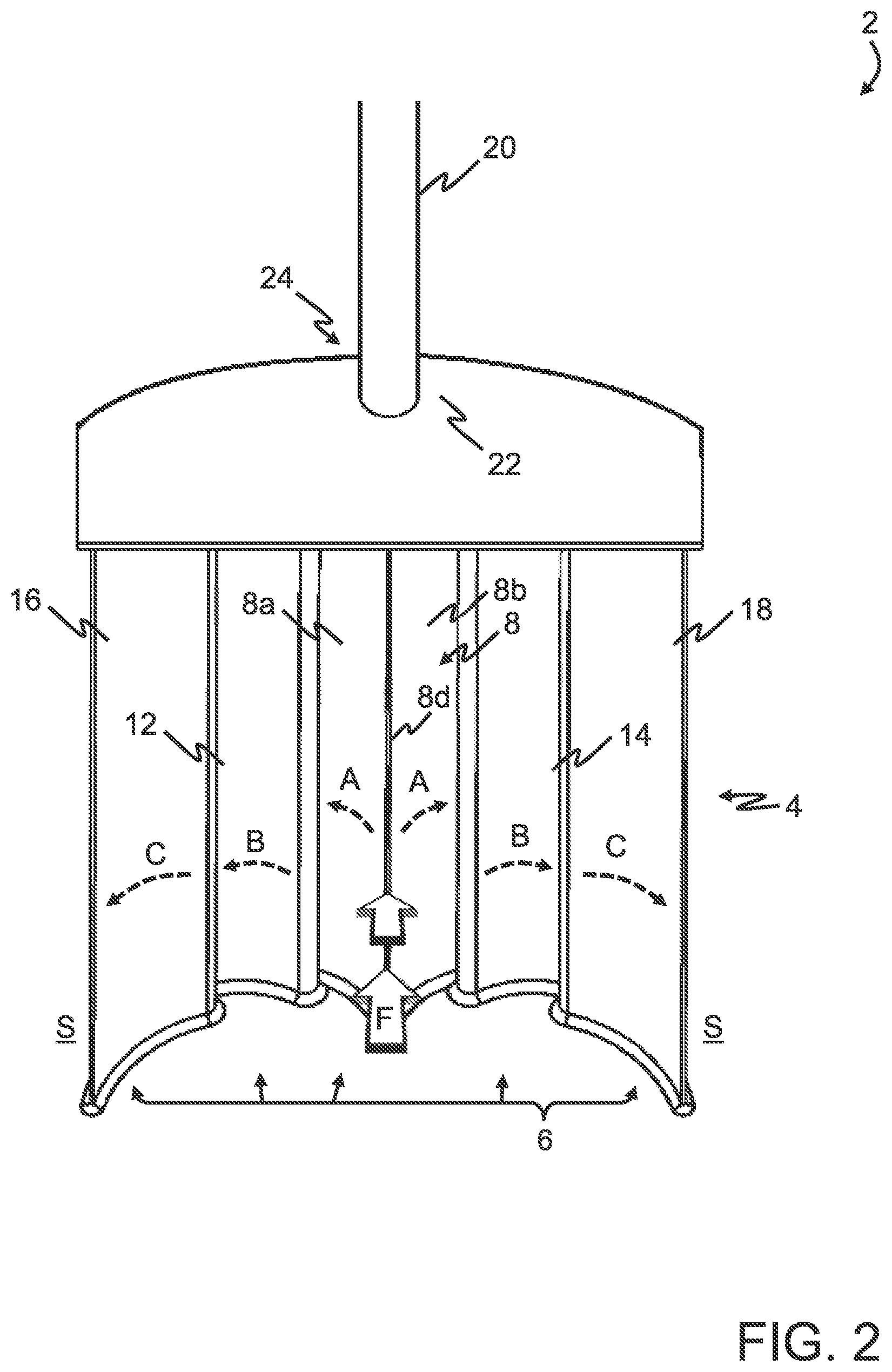 Patent US12612143 Figure 2 – Paddle