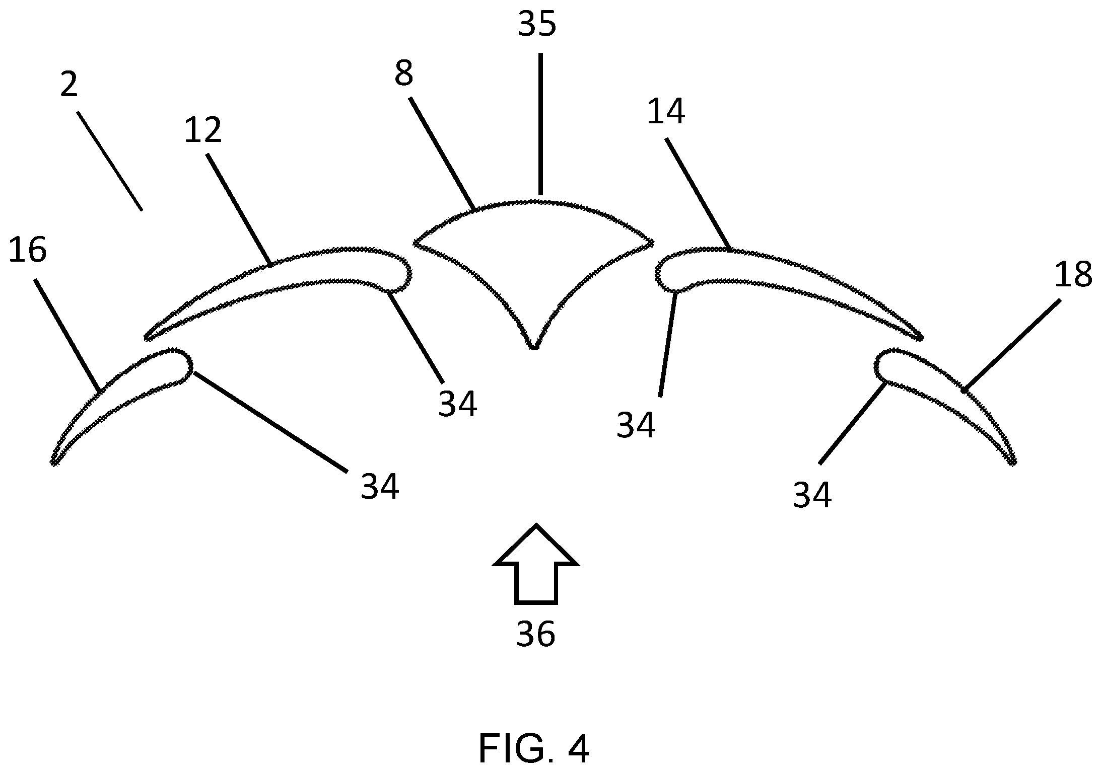 Patent US12612143 Figure 4 – Paddle