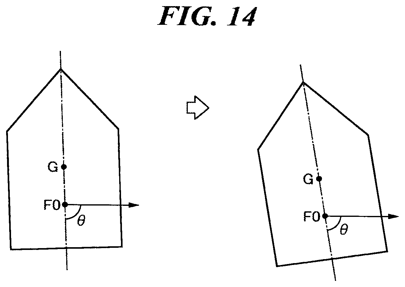 Patent US12612145 Figure 14 – Marine vessel maneuvering support apparatus, and marine vessel