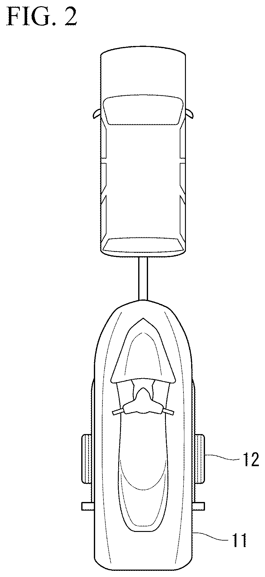 Patent US12612147 Figure 2 – Ship launching support system, ship control device, ship launching support method and program