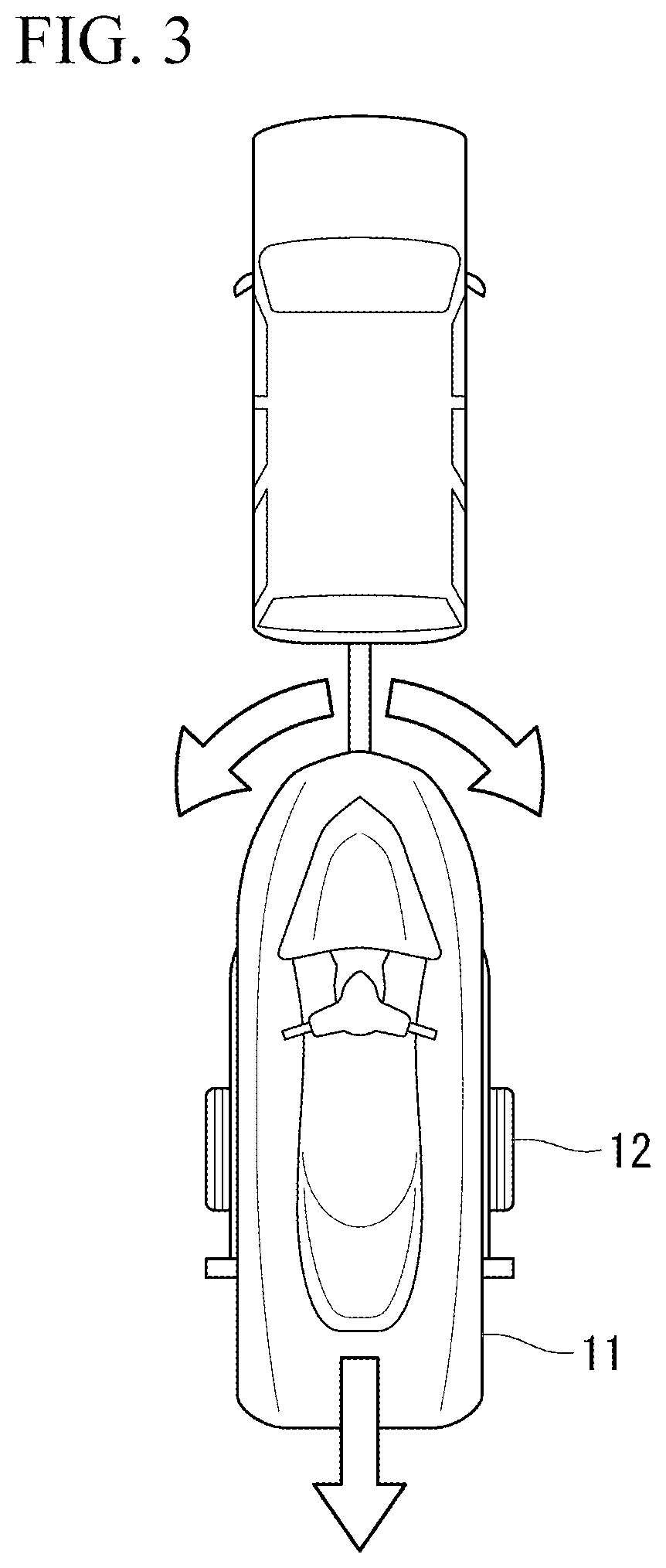 Patent US12612147 Figure 3 – Ship launching support system, ship control device, ship launching support method and program