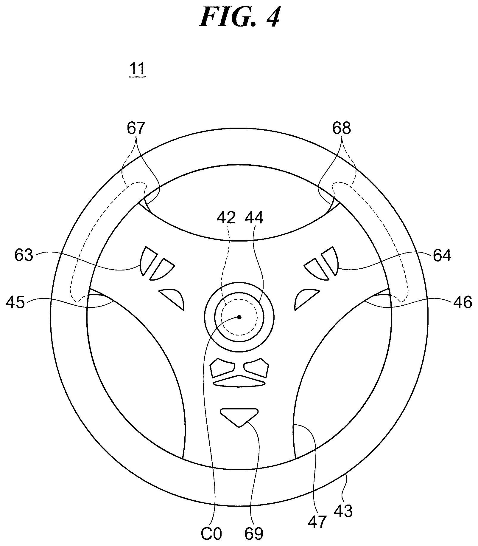 Patent US12612148 Figure 4 – Marine propulsion system, control method therefor, and marine vessel