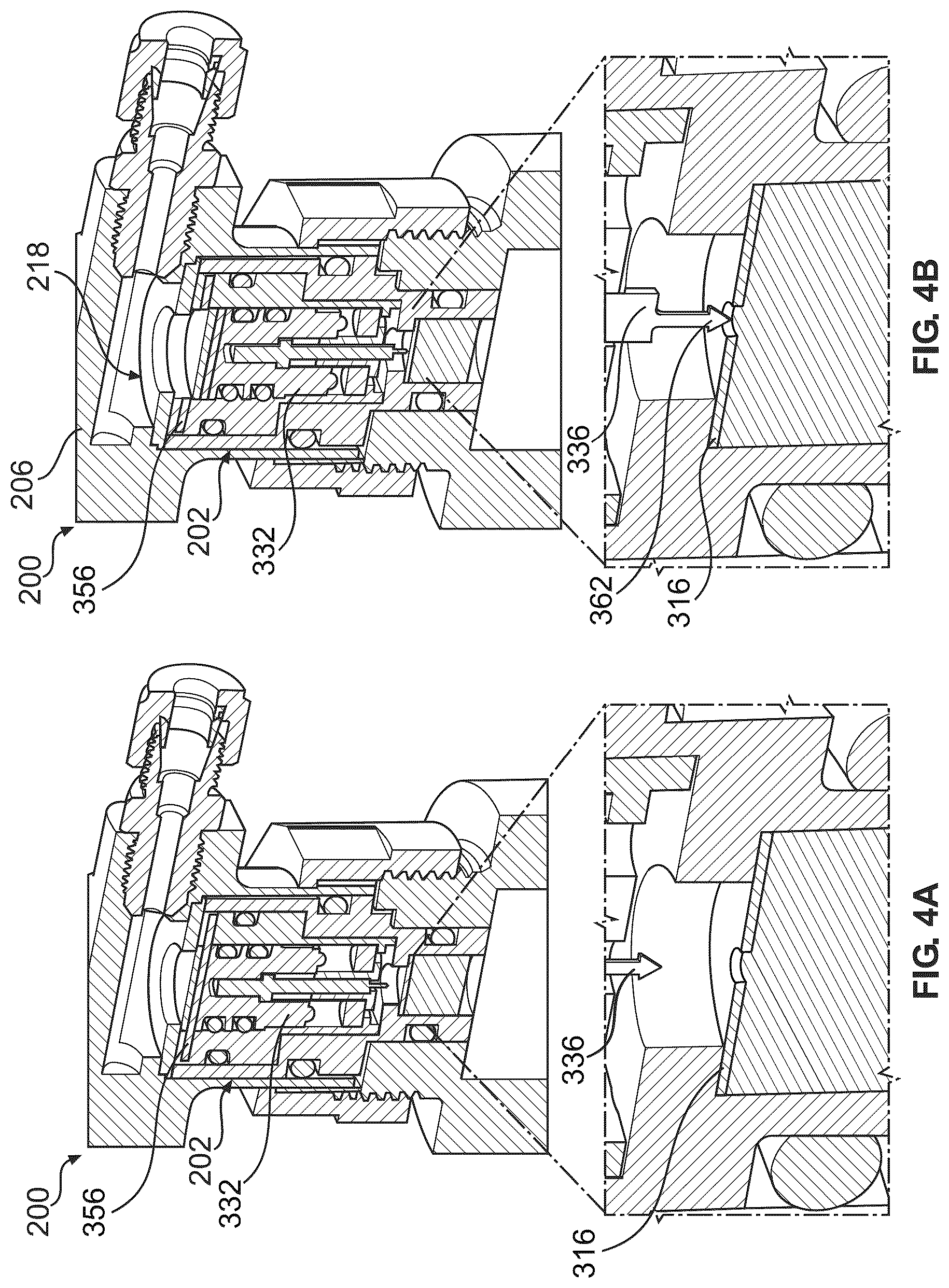 Patent US12612150 Figure 4 – Pyrotechnic devices and firing mechanisms for aircraft canopy jettison