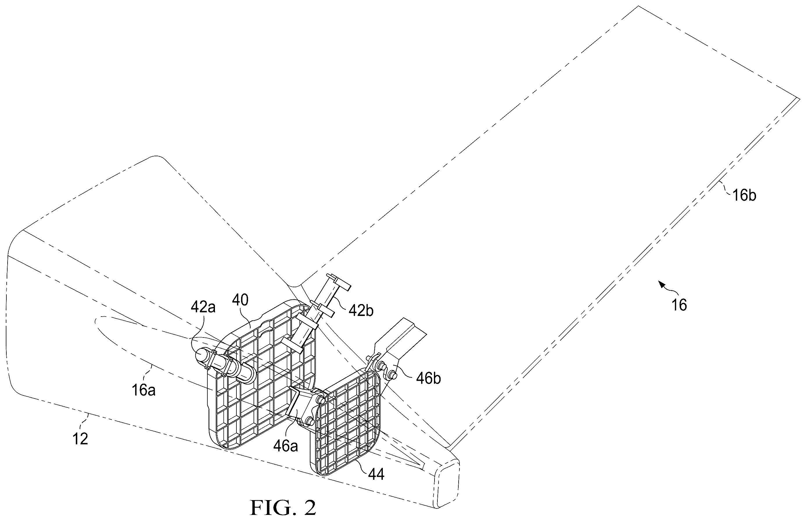 Patent US12612151 Figure 2 – Dynamically tuned tail assemblies for rotorcraft