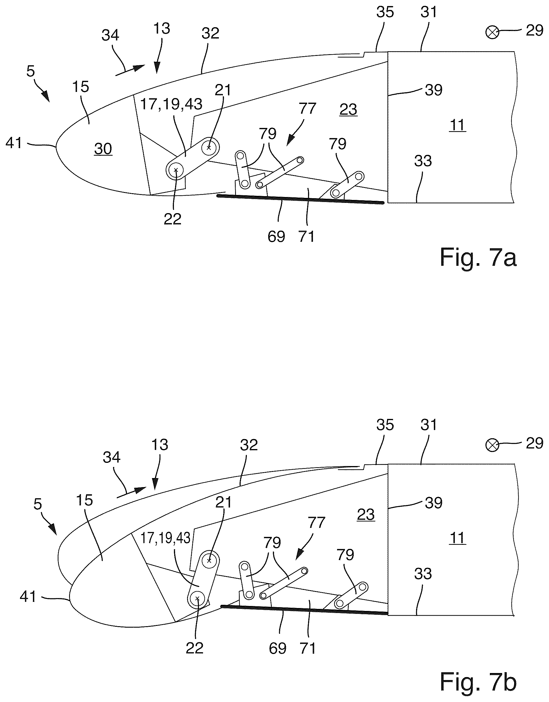 Patent US12612152 Figure 7 – Wing for an aircraft