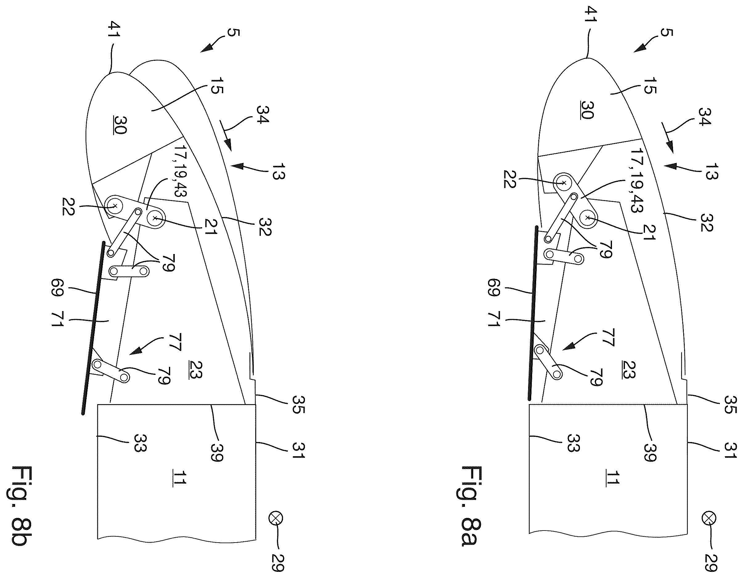 Patent US12612152 Figure 8 – Wing for an aircraft