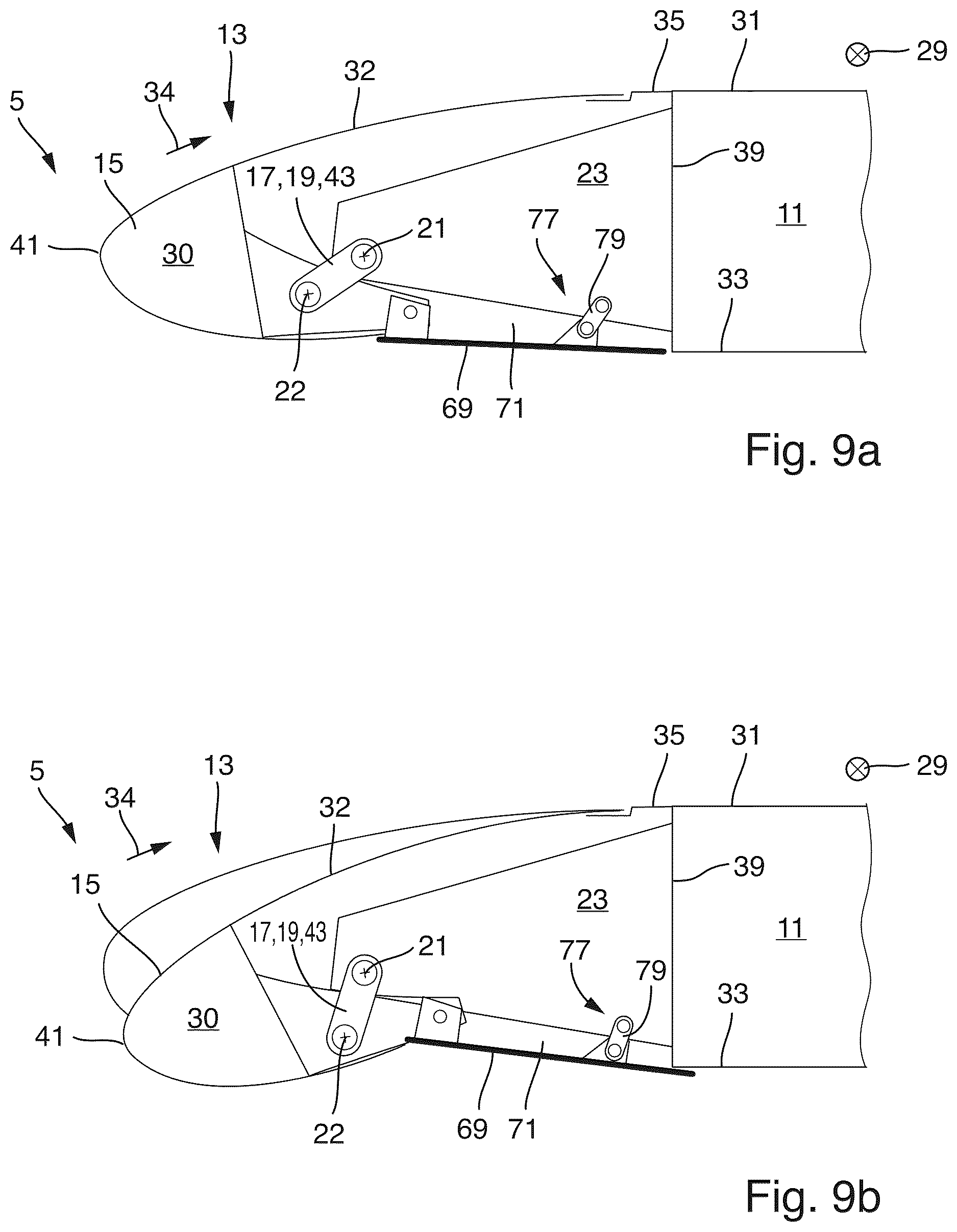 Patent US12612152 Figure 9 – Wing for an aircraft