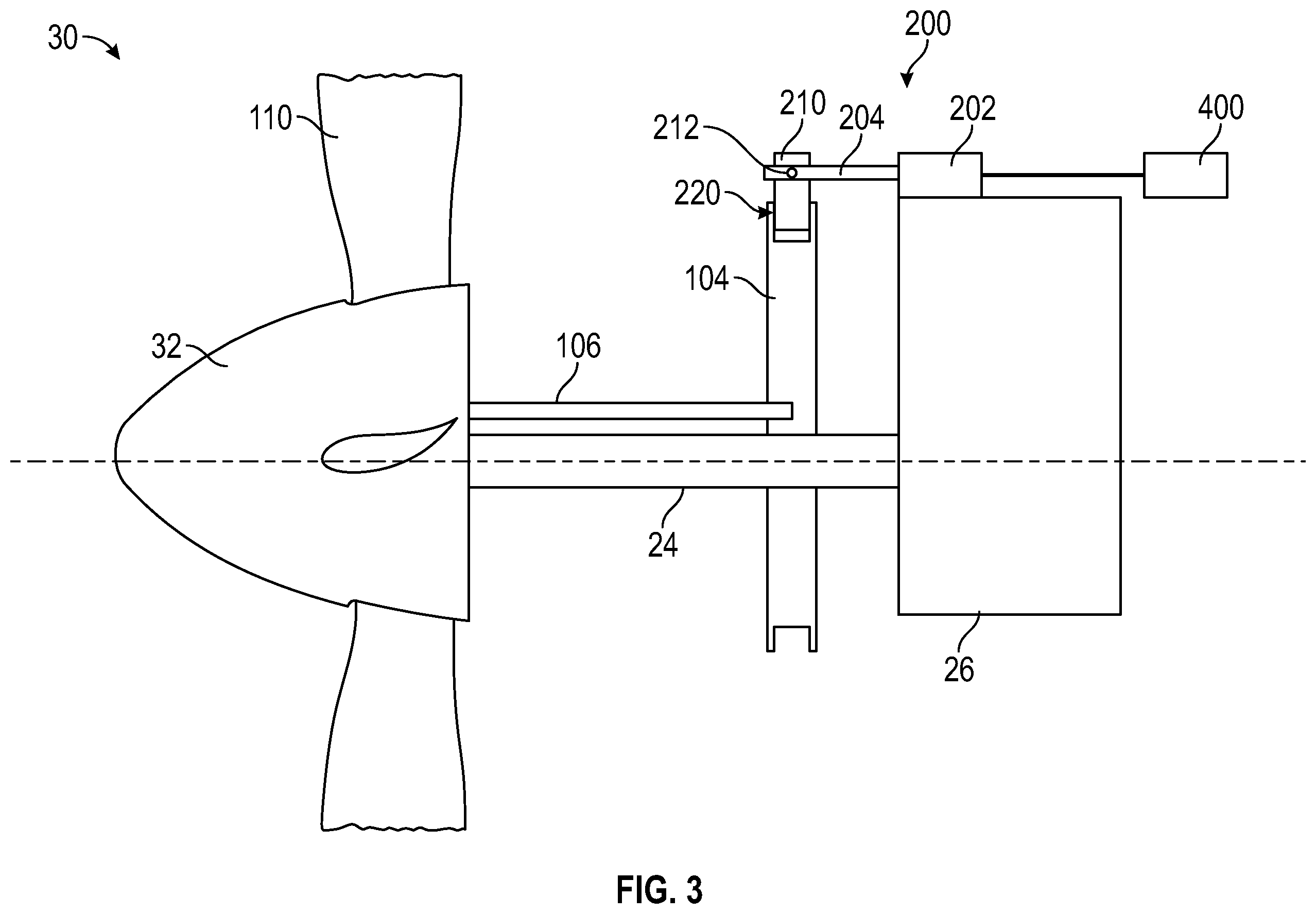 Patent US12612153 Figure 3 – Turboprop erroneous blade angle reading accommodation through minimum torque governing