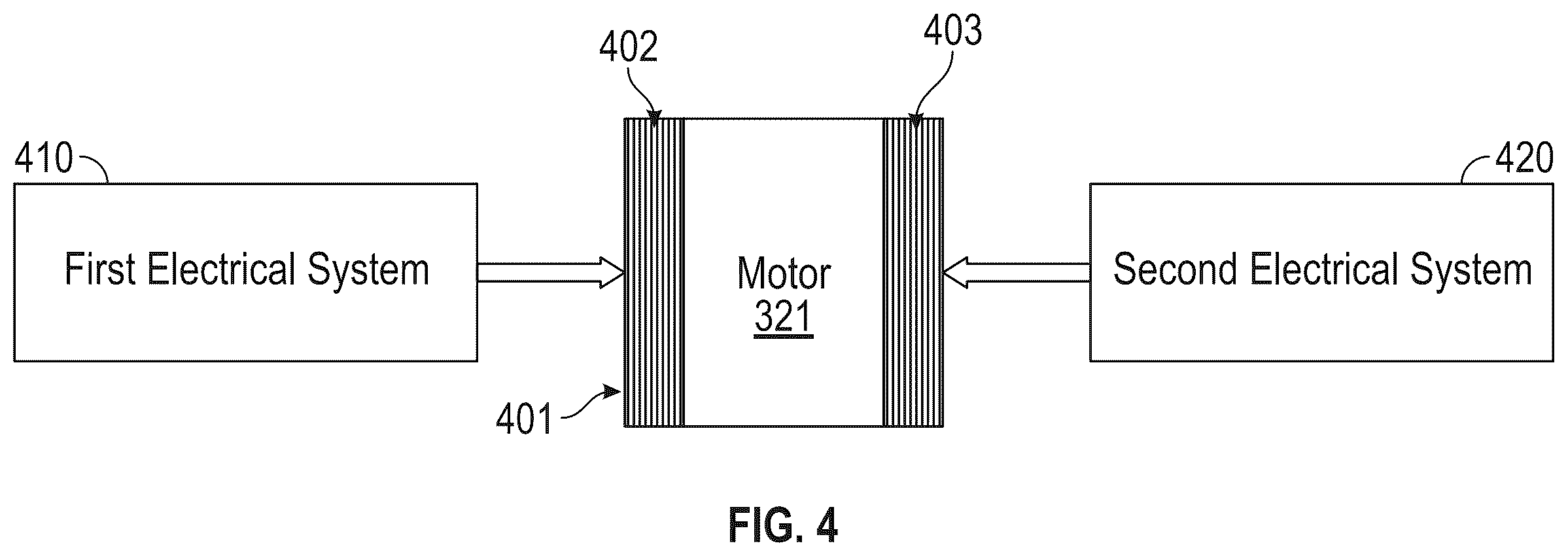 Patent US12612154 Figure 4 – Mechanical architecture for distributed flap actuation system