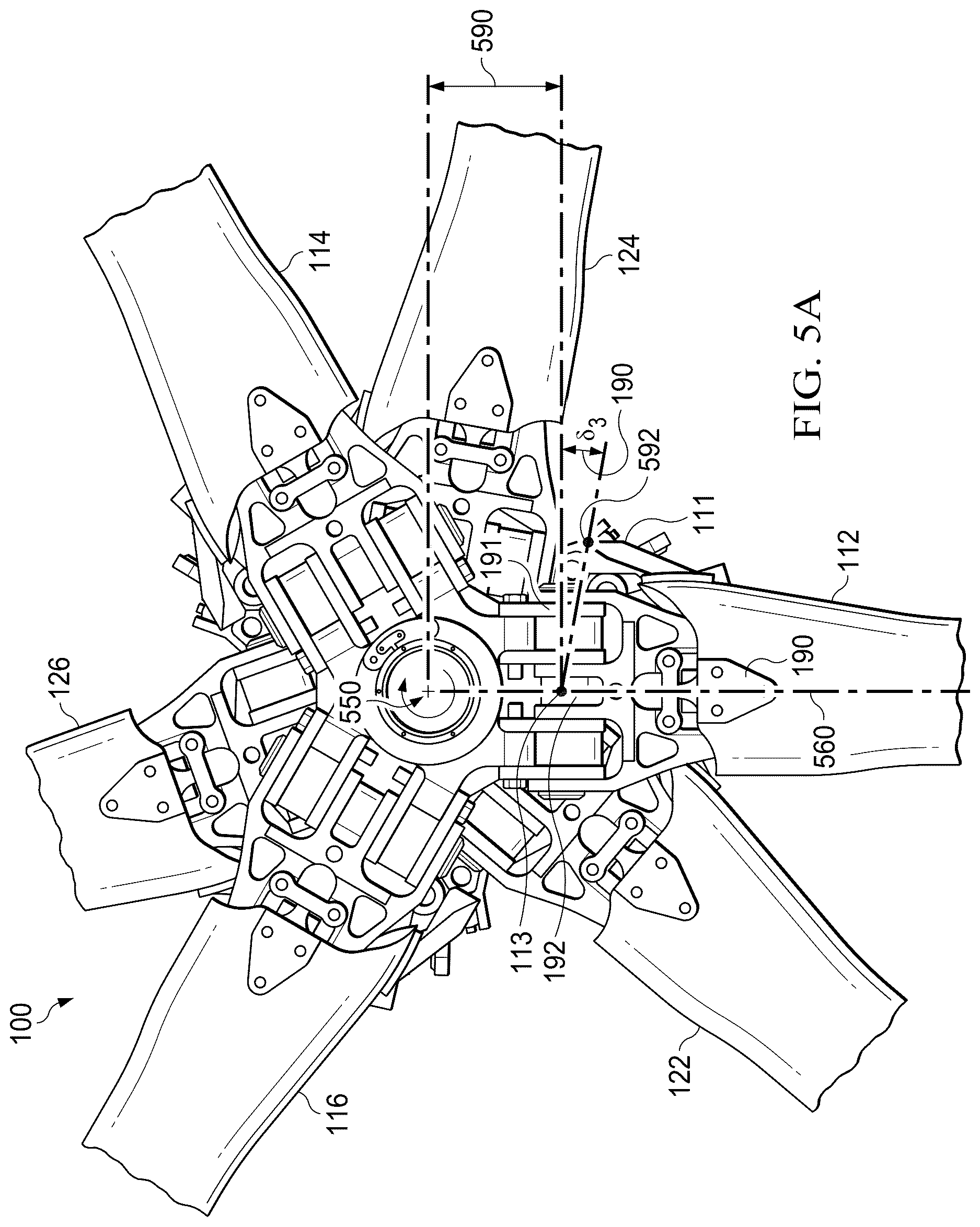 Patent US12612157 Figure 7 – Rotor with offset