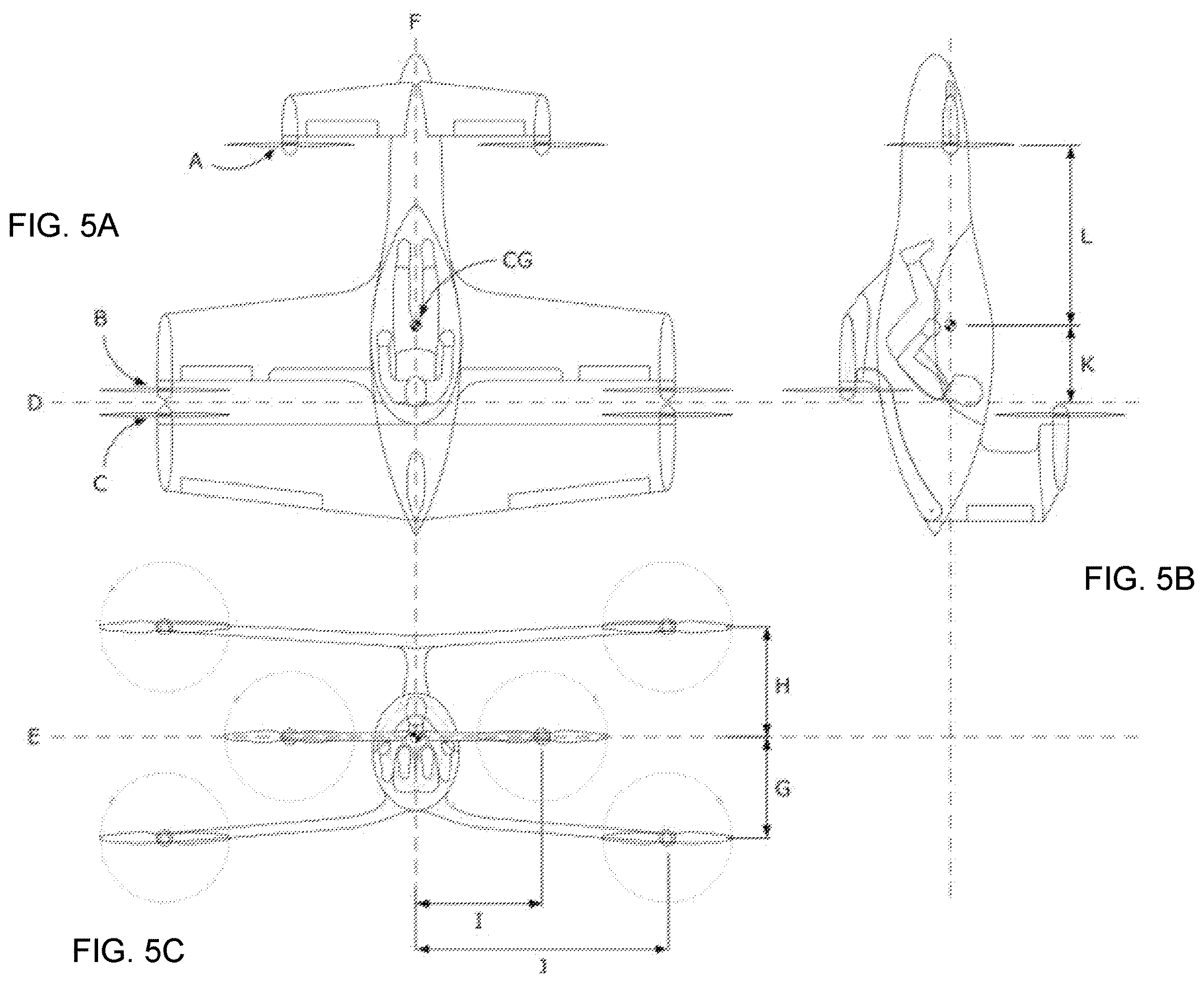 Patent US12612159 Figure 3 – EVTOL aircraft