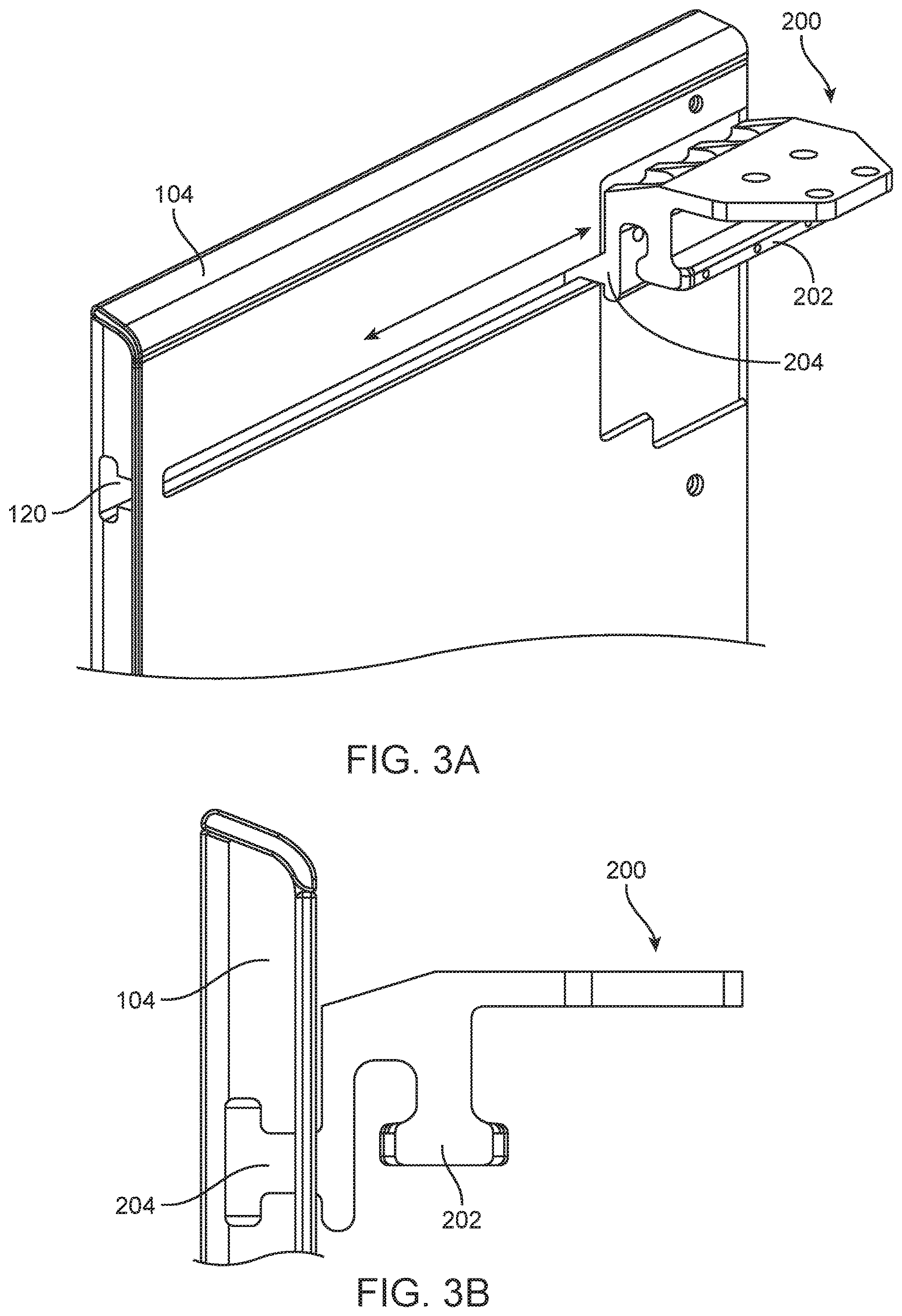 Patent US12612162 Figure 4 – Passenger seat unit with multi-track sliding door