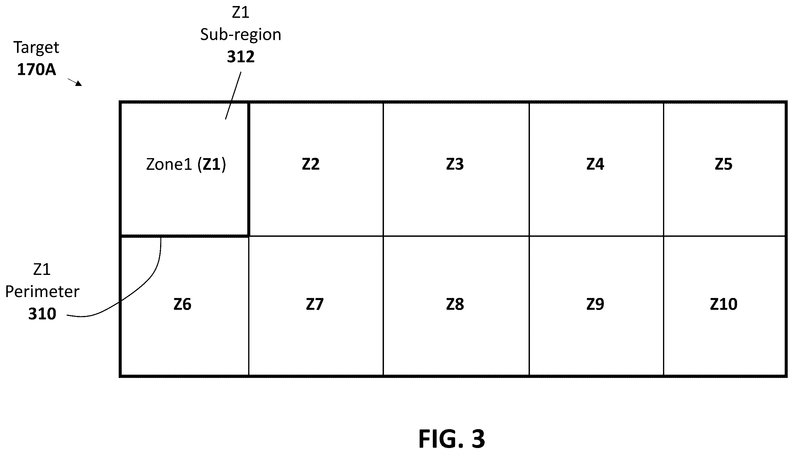Patent US12612167 Figure 3 – Low-power ice protection system having zoned thermal elements integrated with zoned vibration elements