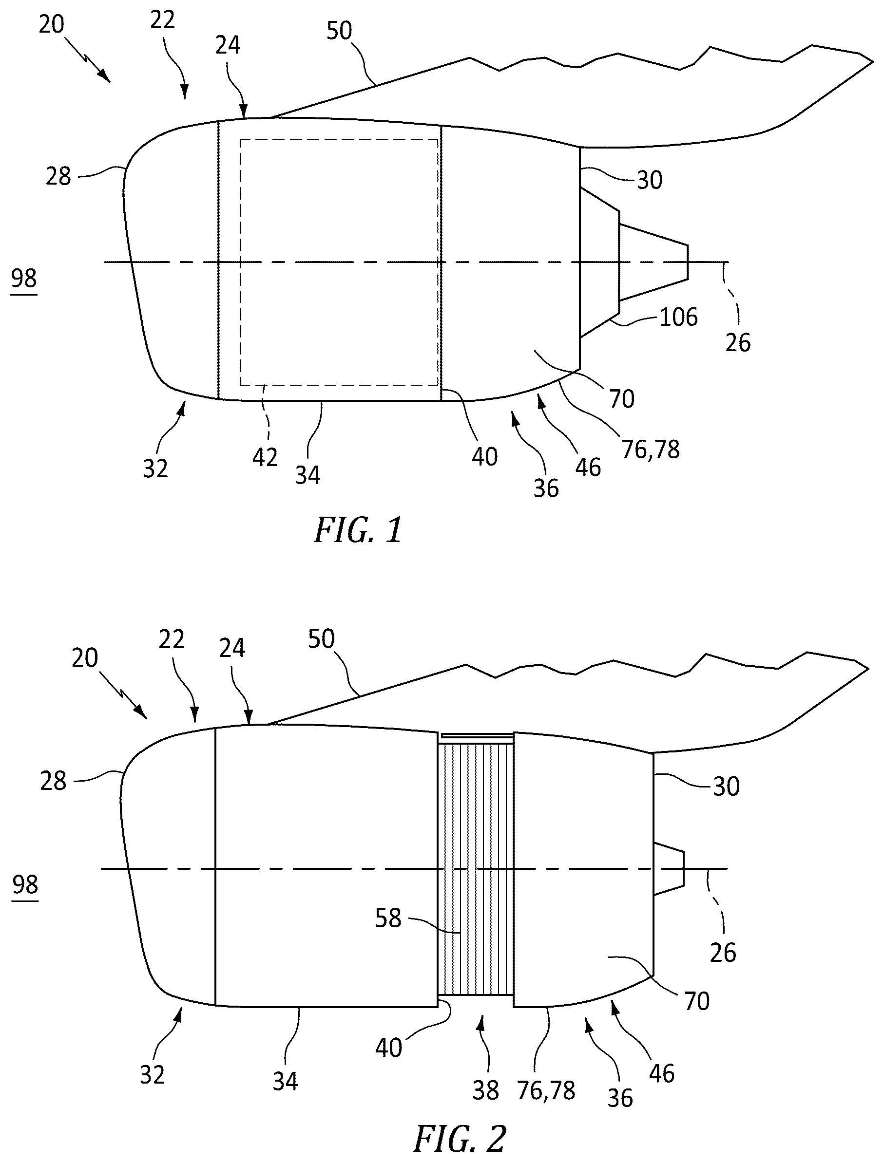 Patent US12612171 Figure 1 – Multi-system thrust reverser for aircraft propulsion system