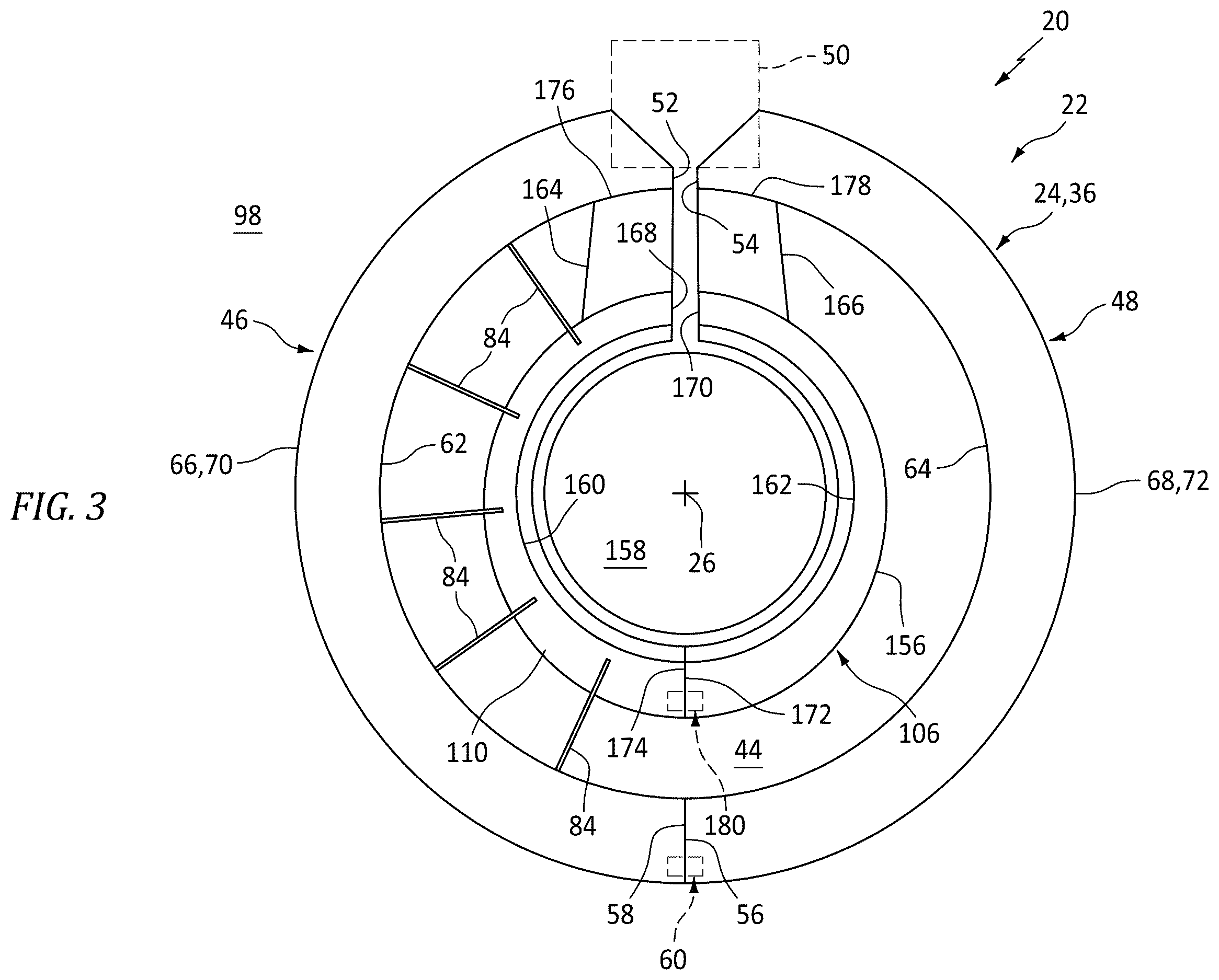 Patent US12612171 Figure 2 – Multi-system thrust reverser for aircraft propulsion system