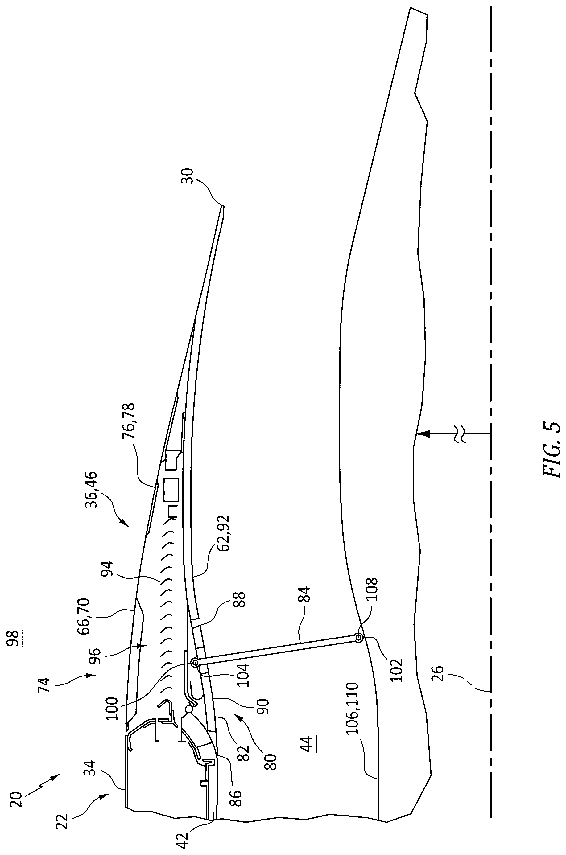 Patent US12612171 Figure 4 – Multi-system thrust reverser for aircraft propulsion system