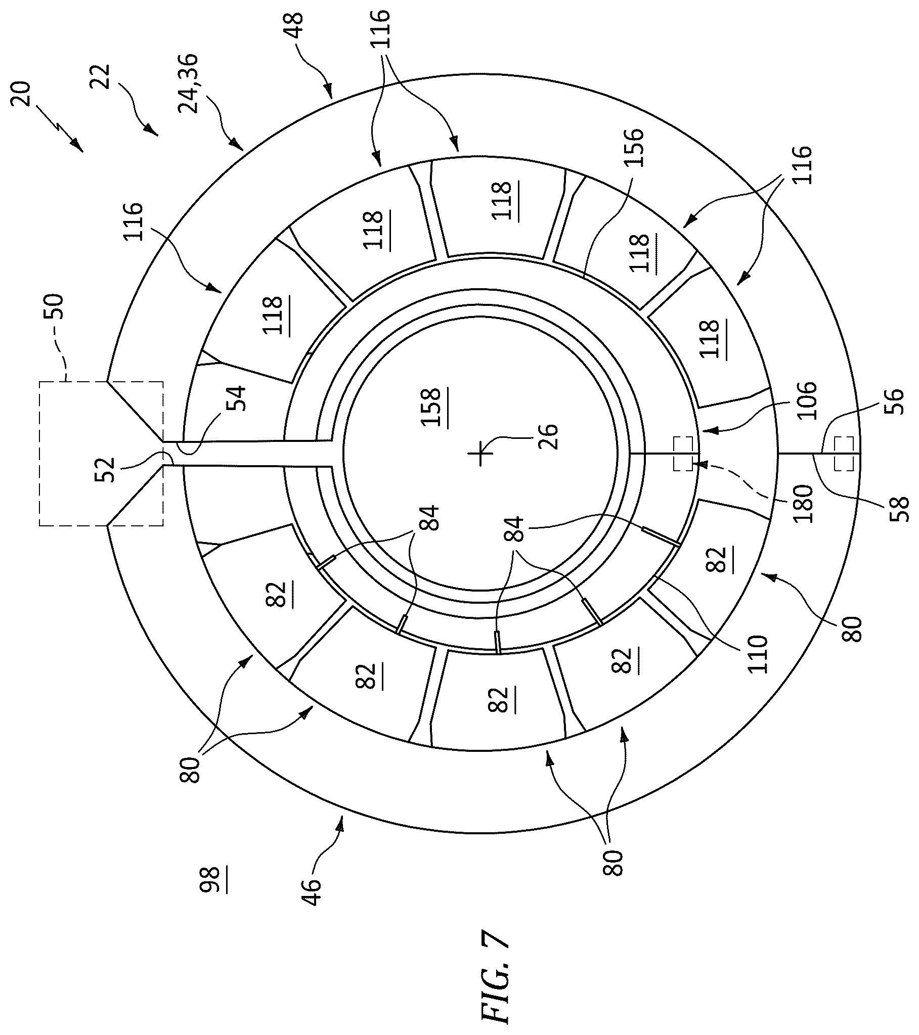 Patent US12612171 Figure 6 – Multi-system thrust reverser for aircraft propulsion system