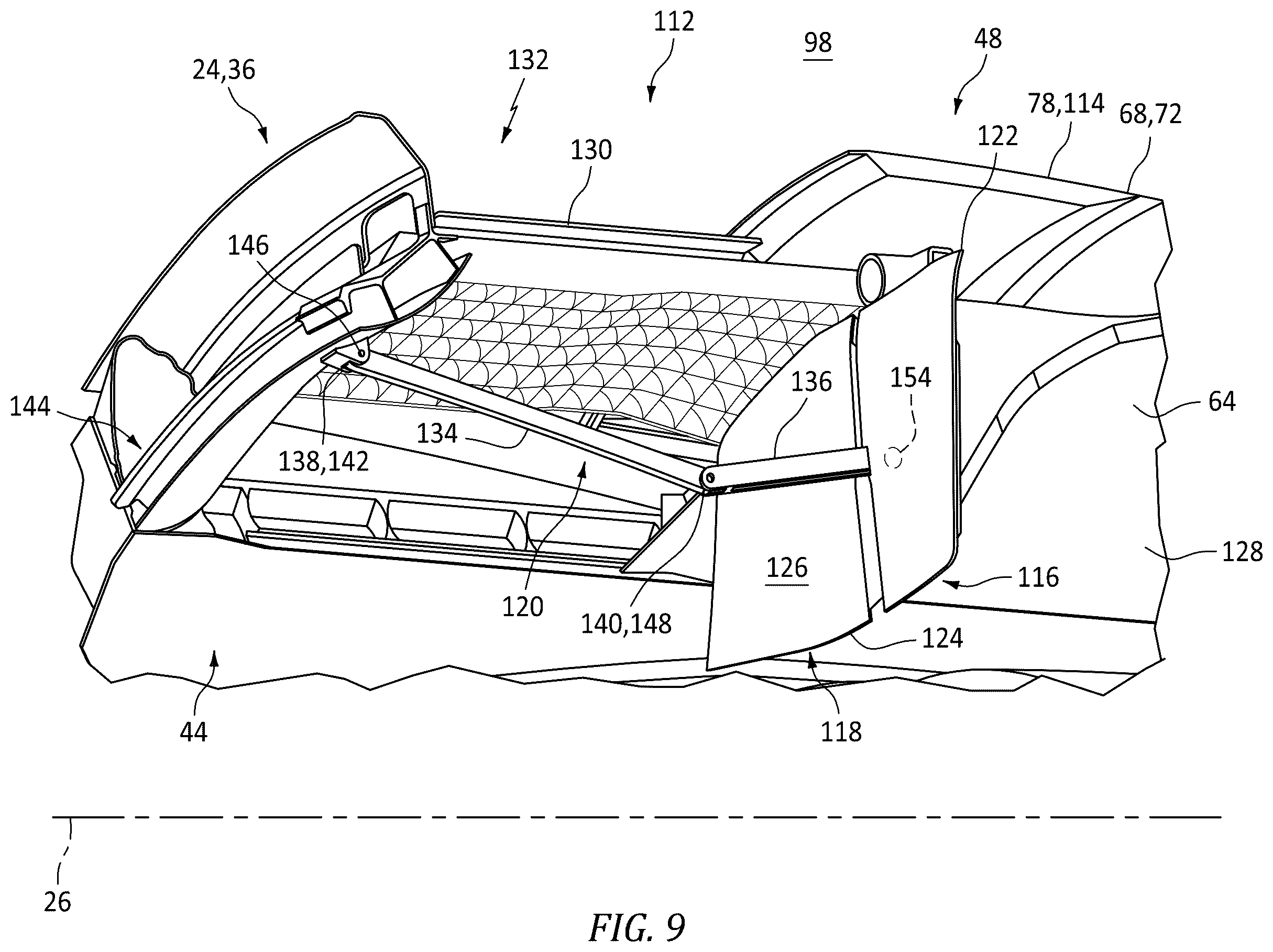 Patent US12612171 Figure 8 – Multi-system thrust reverser for aircraft propulsion system