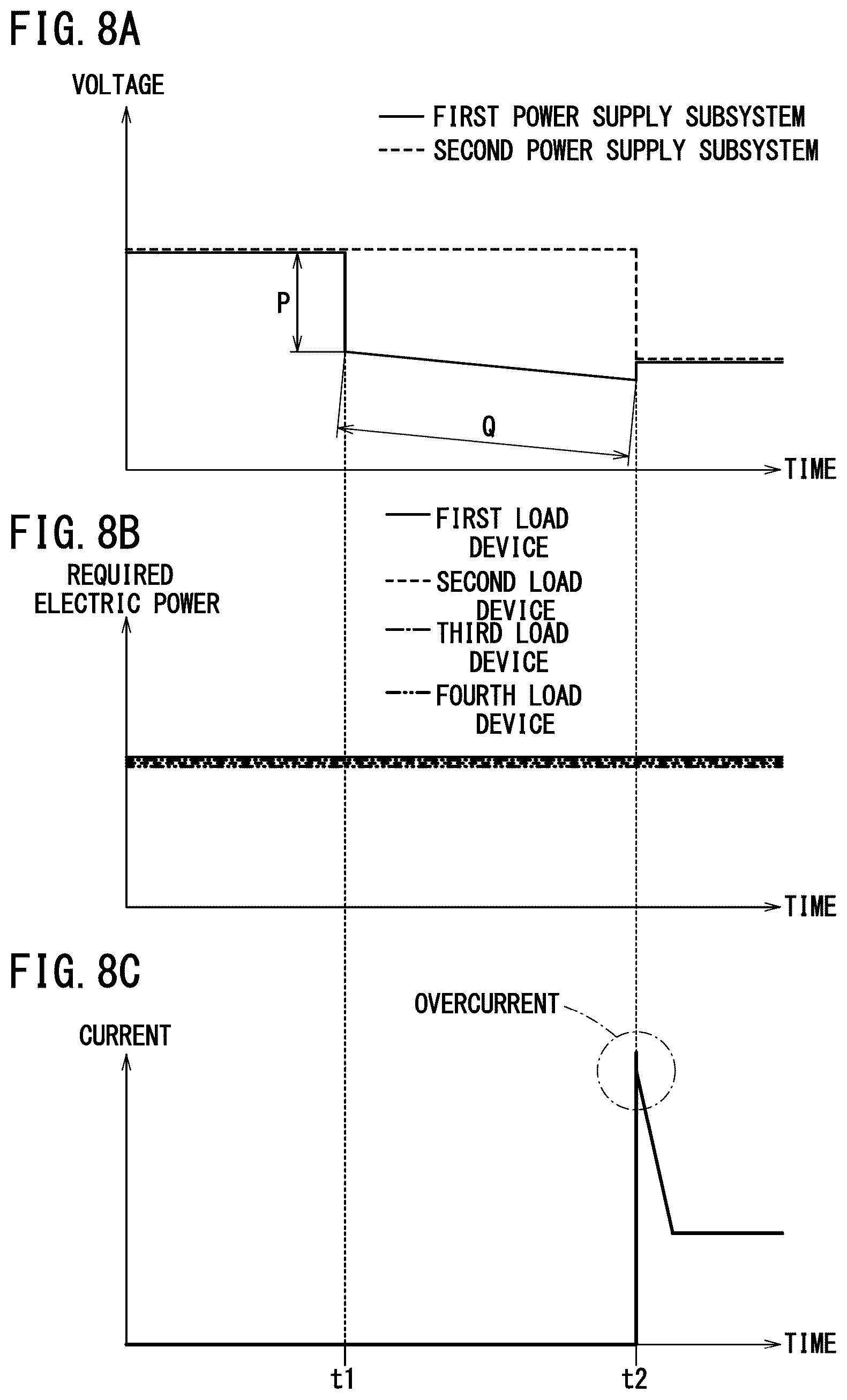 Patent US12612174 Figure 8 – Power supply system, moving object, and control method of power supply system