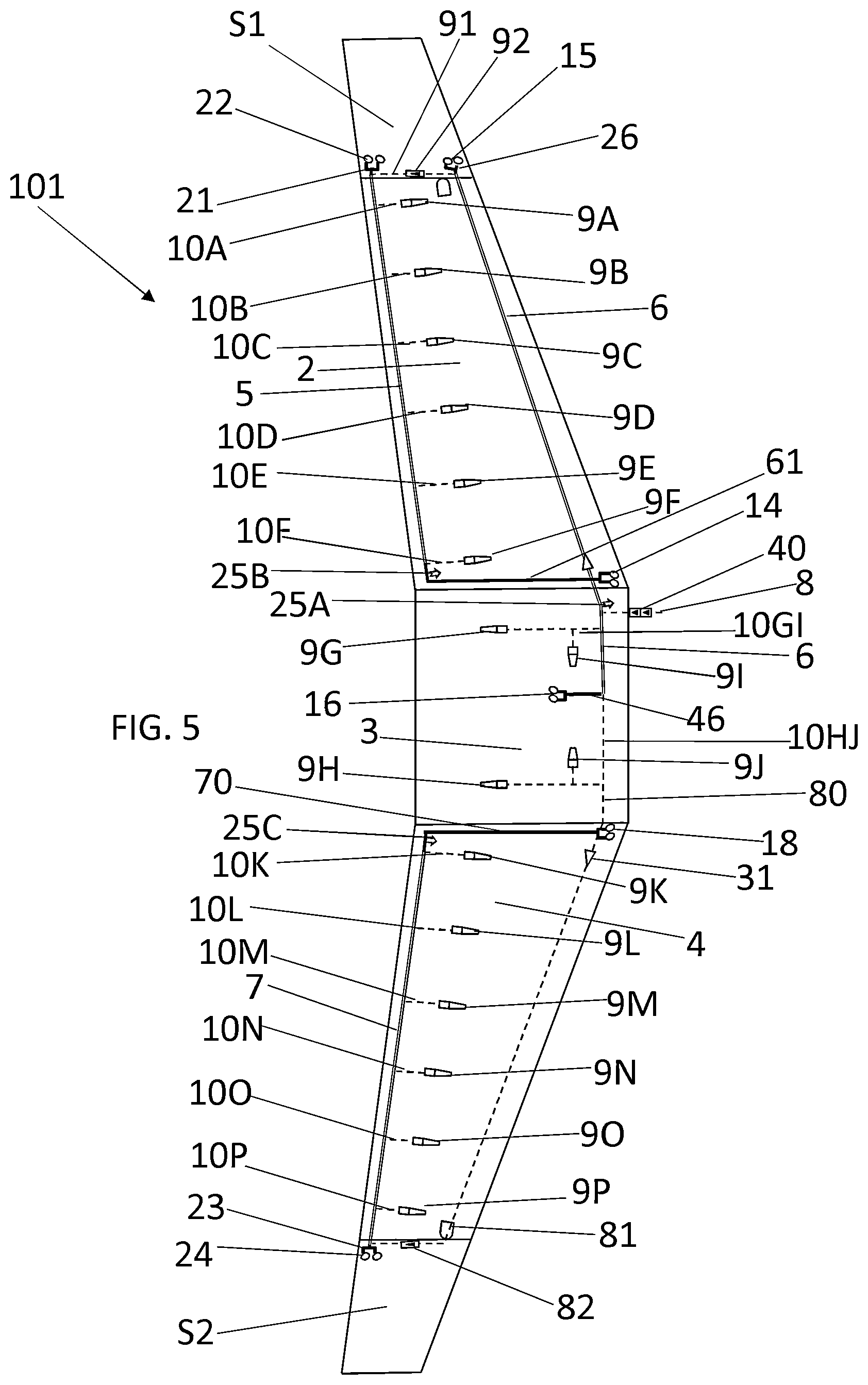 Patent US12612176 Figure 4 – Aircraft fuel tank venting and inerting