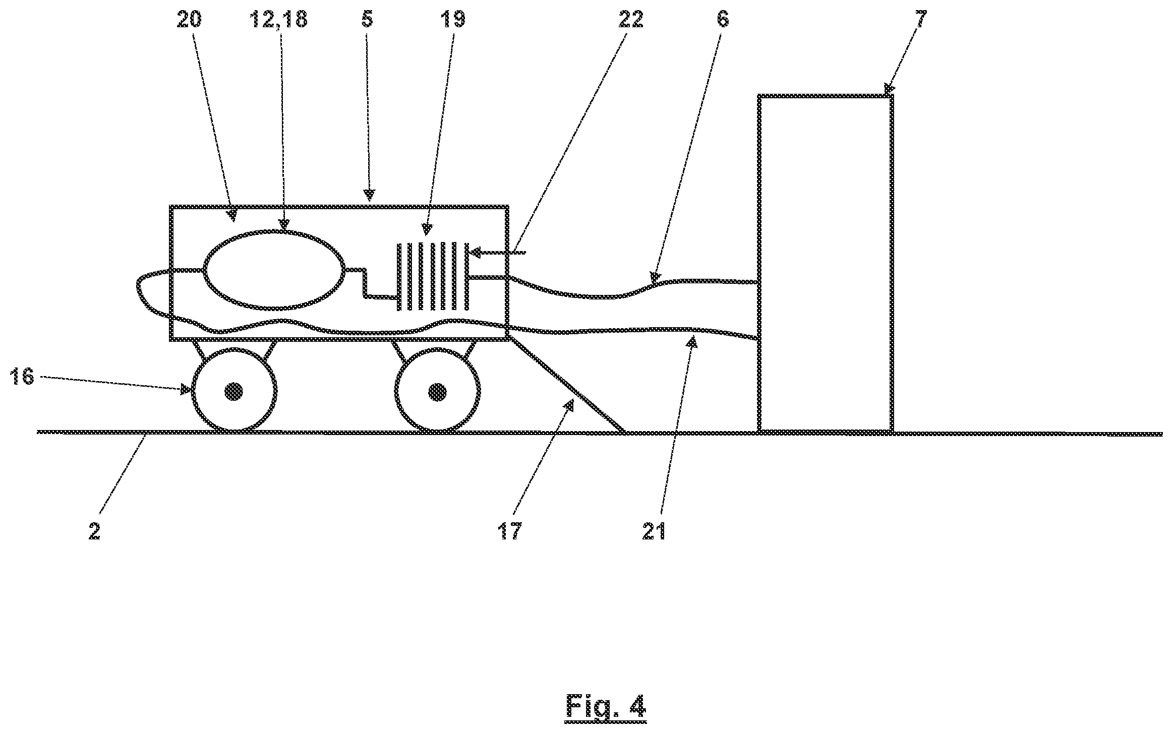 Patent US12612178 Figure 4 – System for ground power supply