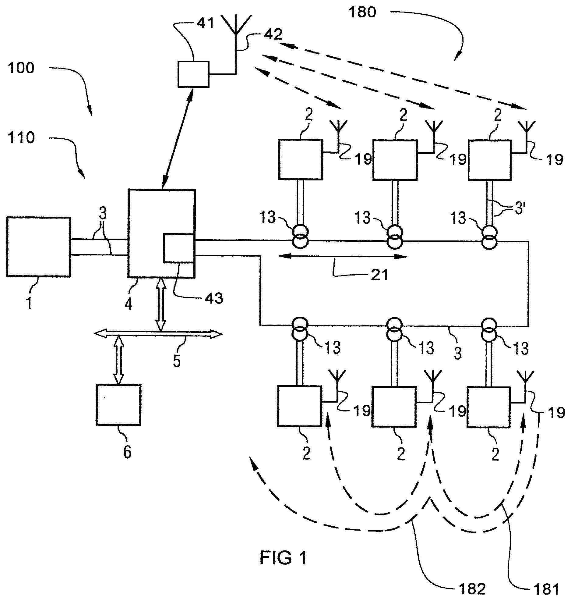 Patent US12612183 Figure 1 – Aeronautic ground light fixture with RF antenna