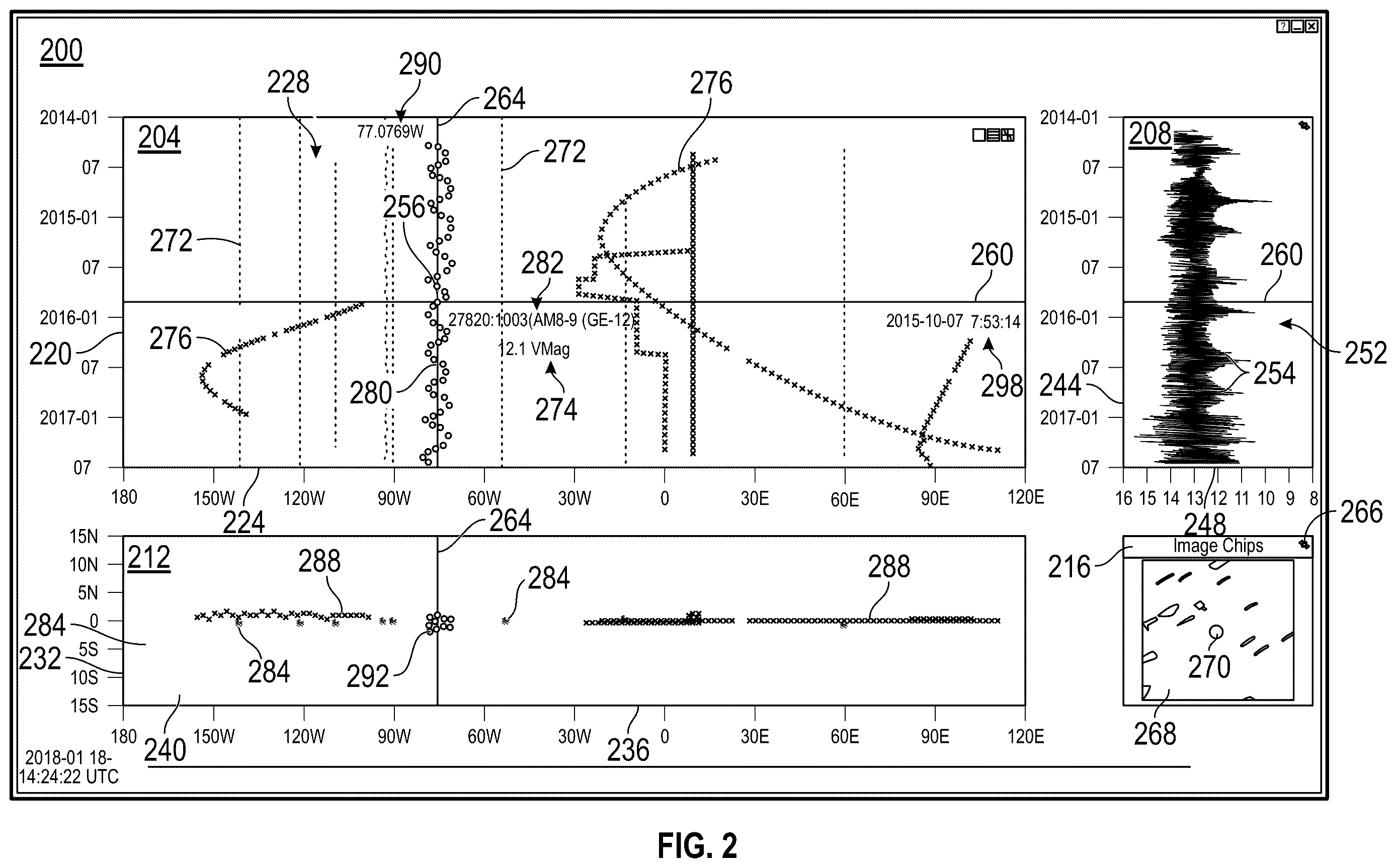 Patent US12612190 Figure 3 – Systems and tagging interfaces for identification of space objects