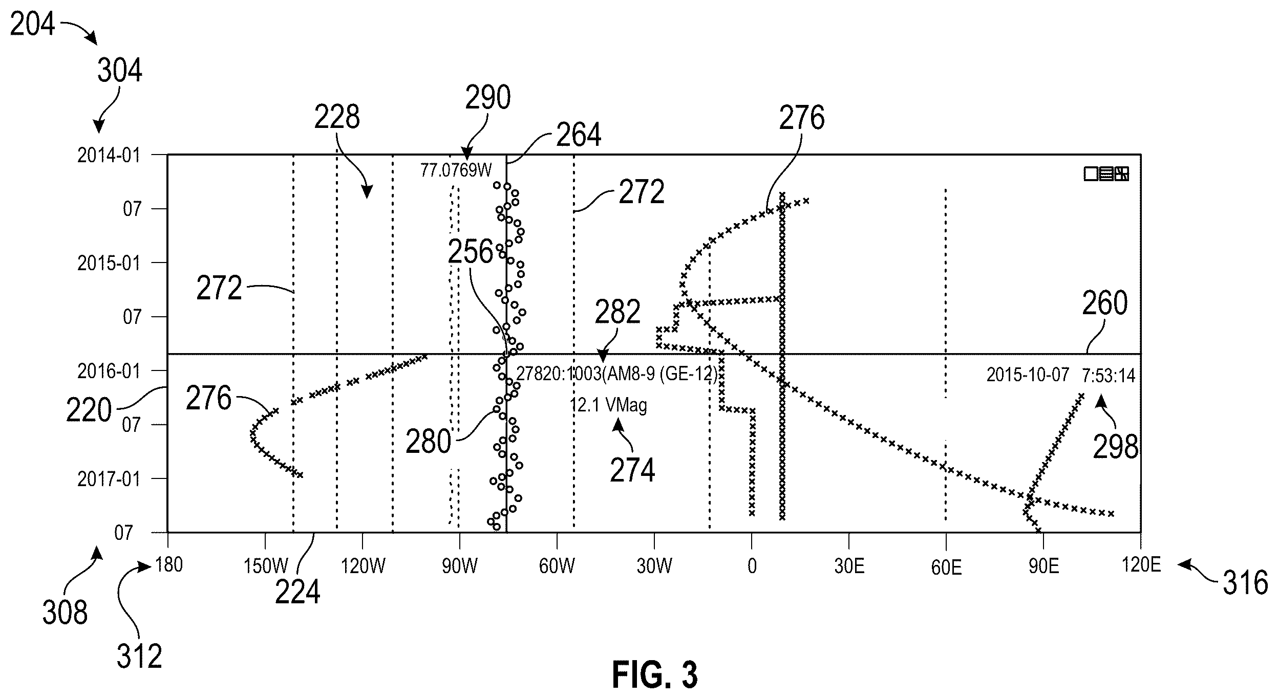 Patent US12612190 Figure 4 – Systems and tagging interfaces for identification of space objects