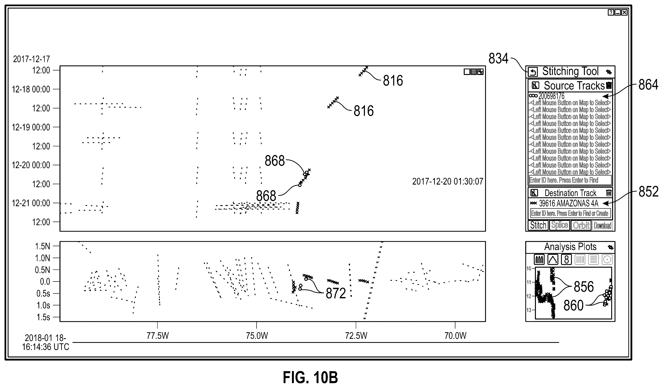 Patent US12612190 Figure 12 – Systems and tagging interfaces for identification of space objects