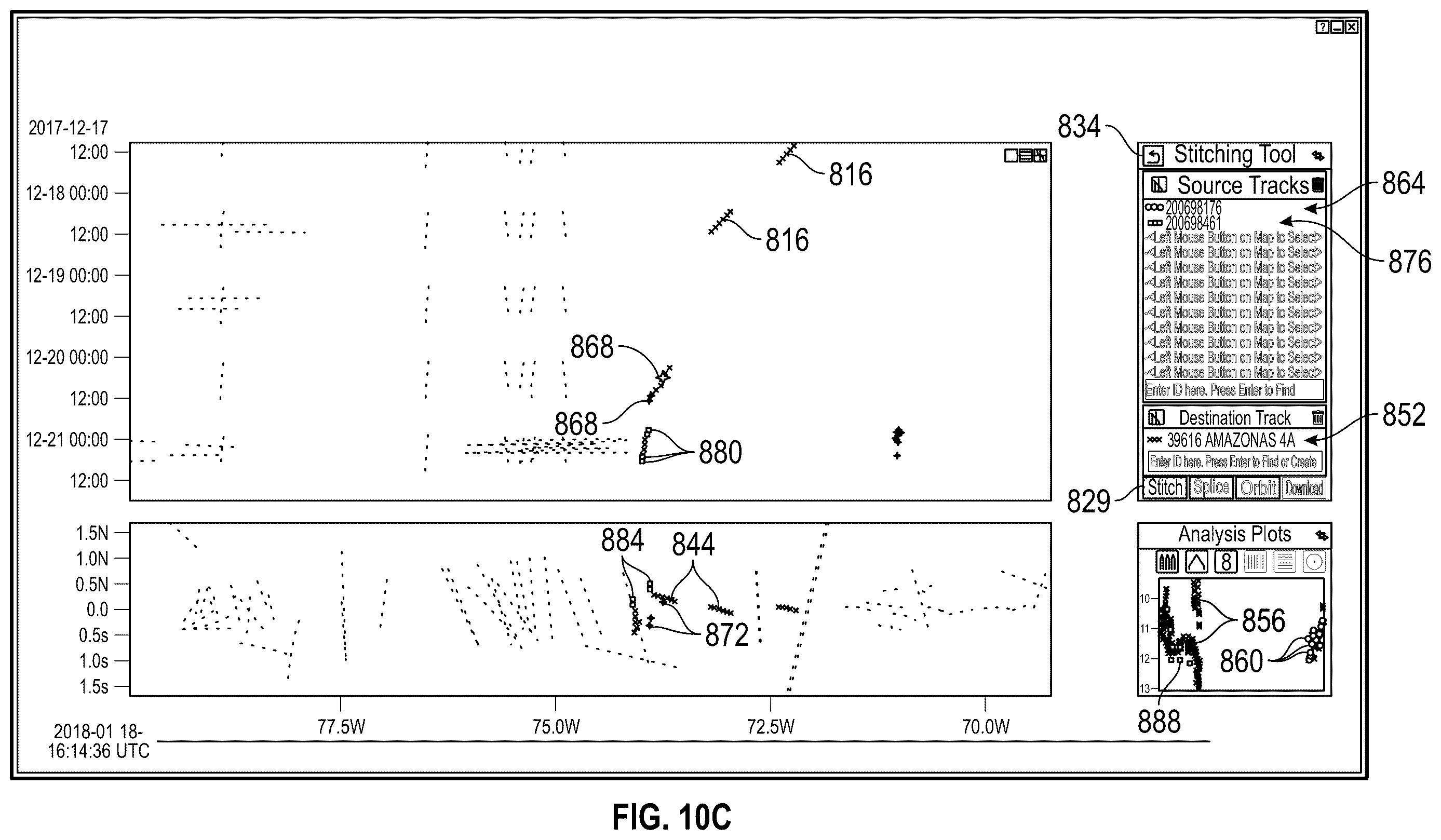 Patent US12612190 Figure 13 – Systems and tagging interfaces for identification of space objects