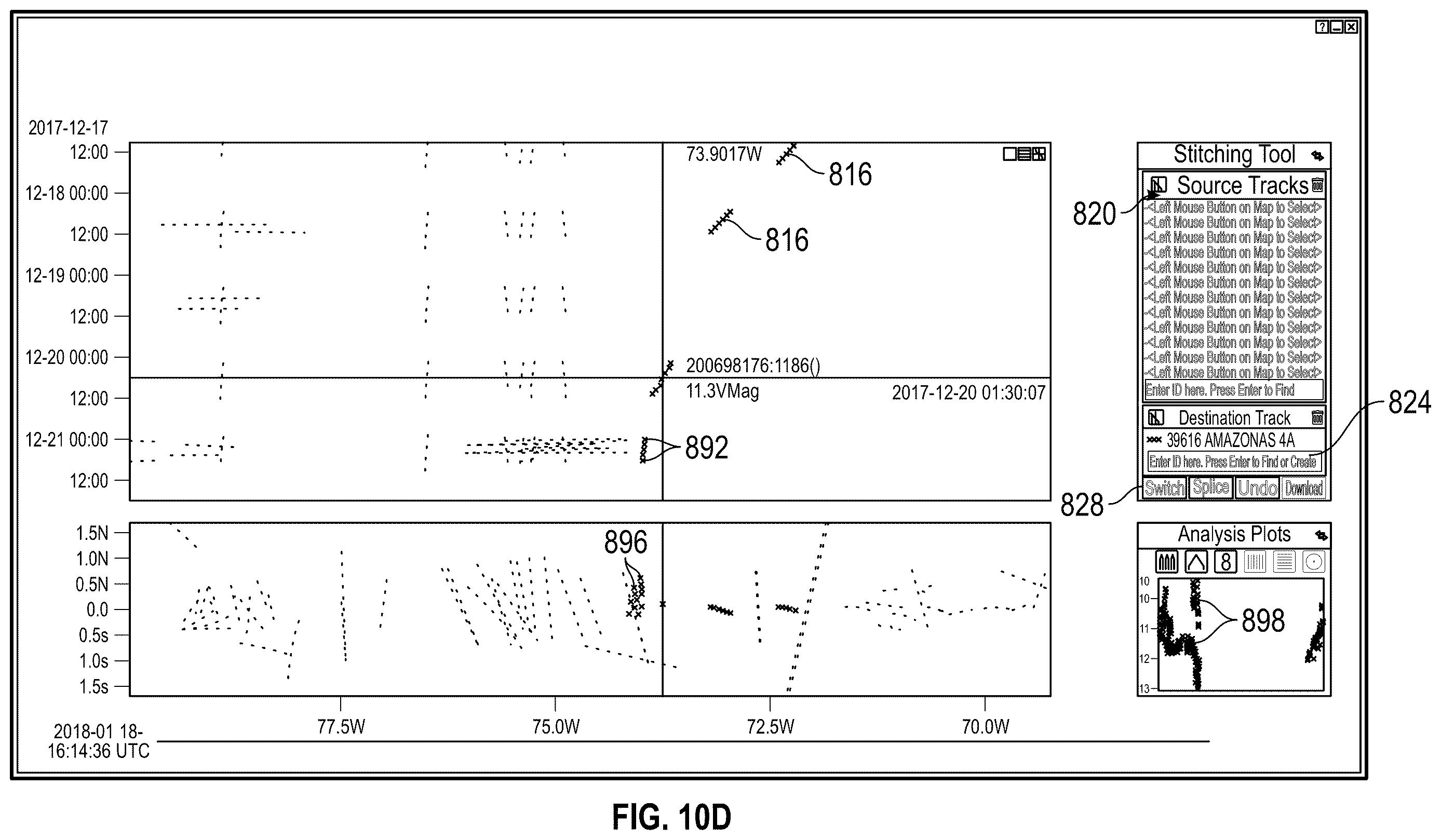 Patent US12612190 Figure 14 – Systems and tagging interfaces for identification of space objects