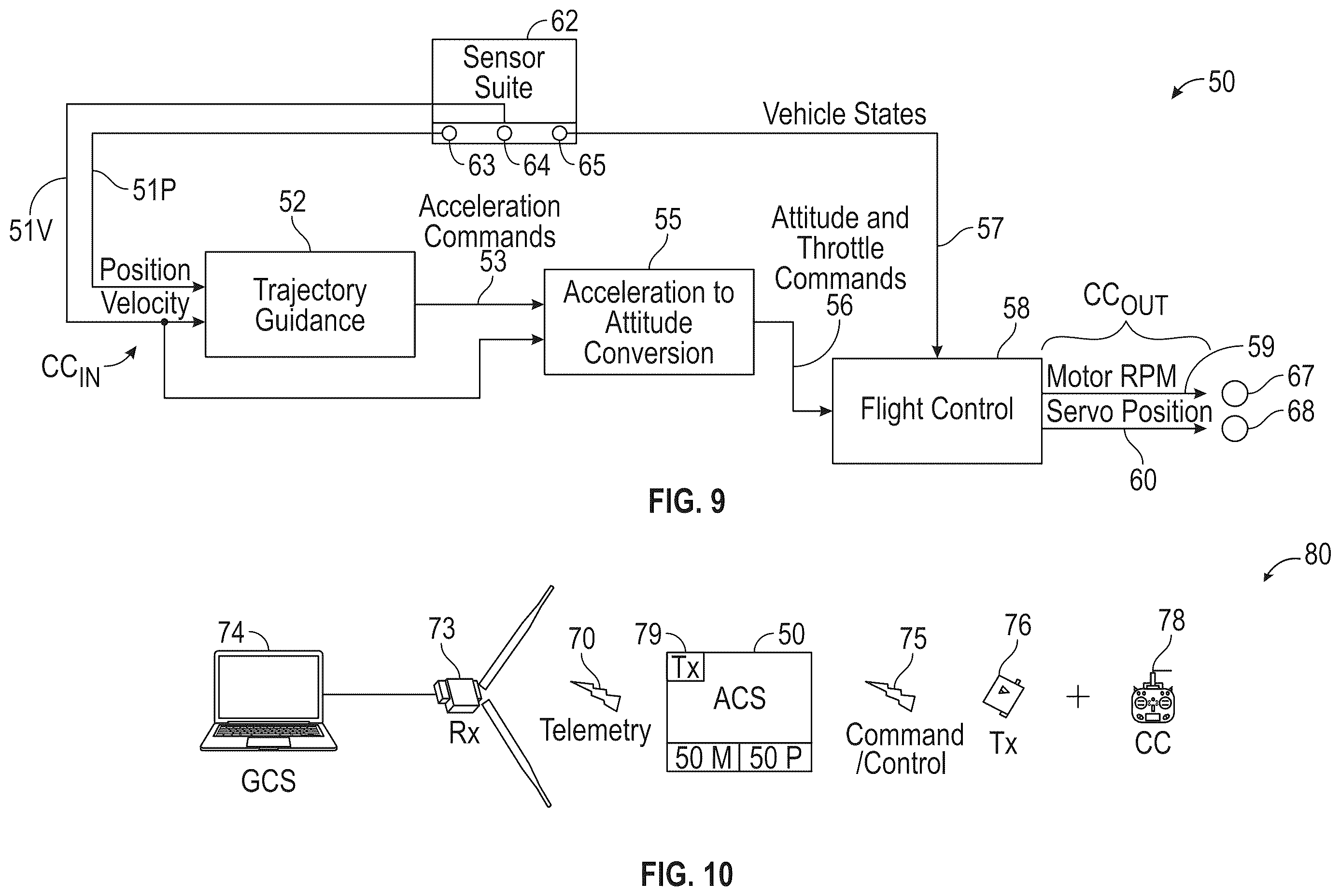 Patent US12612191 Figure 8 – VTOL aircraft capable of flying forward and backward