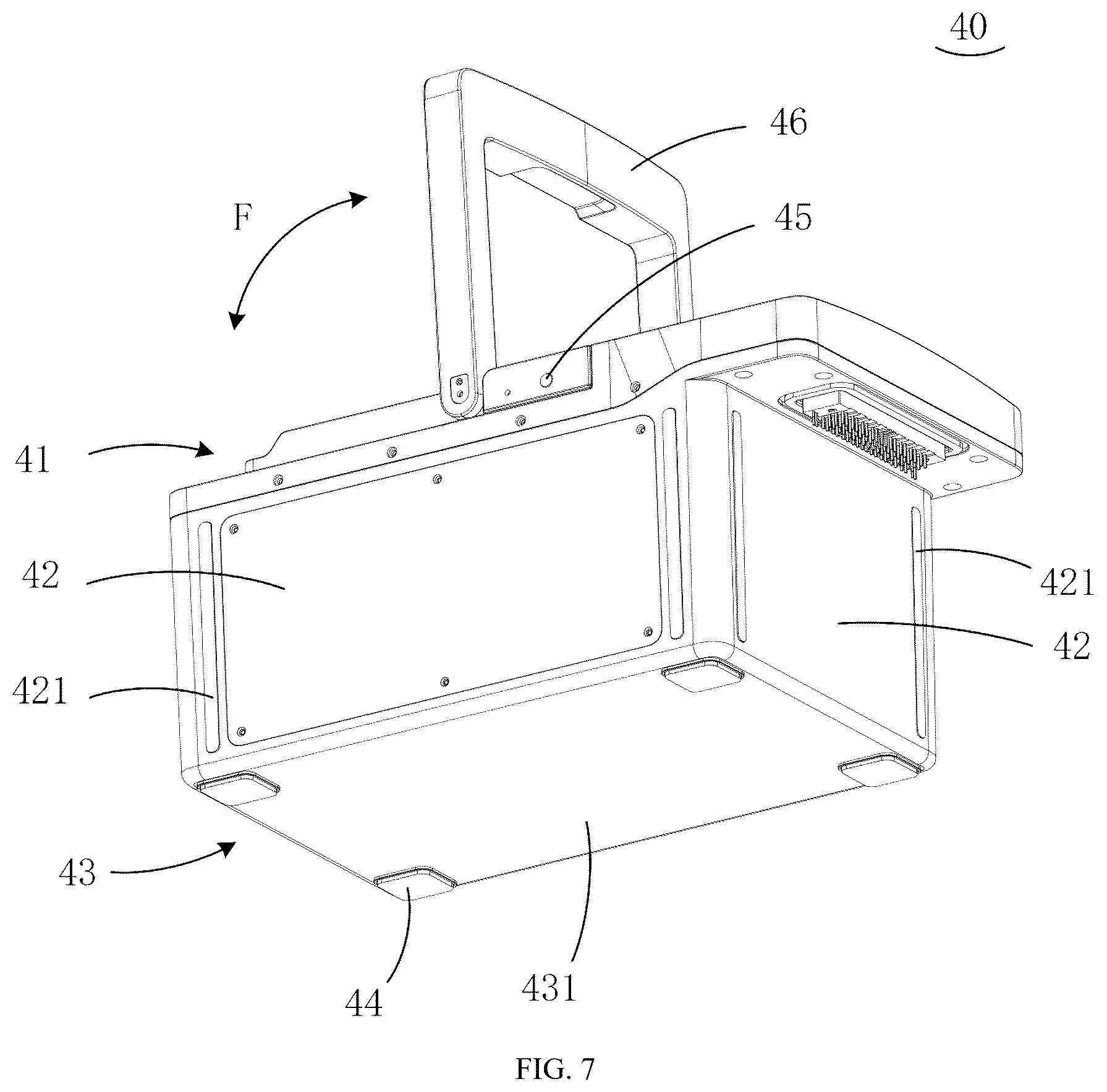 Patent US12612193 Figure 4 – Unmanned aerial vehicle